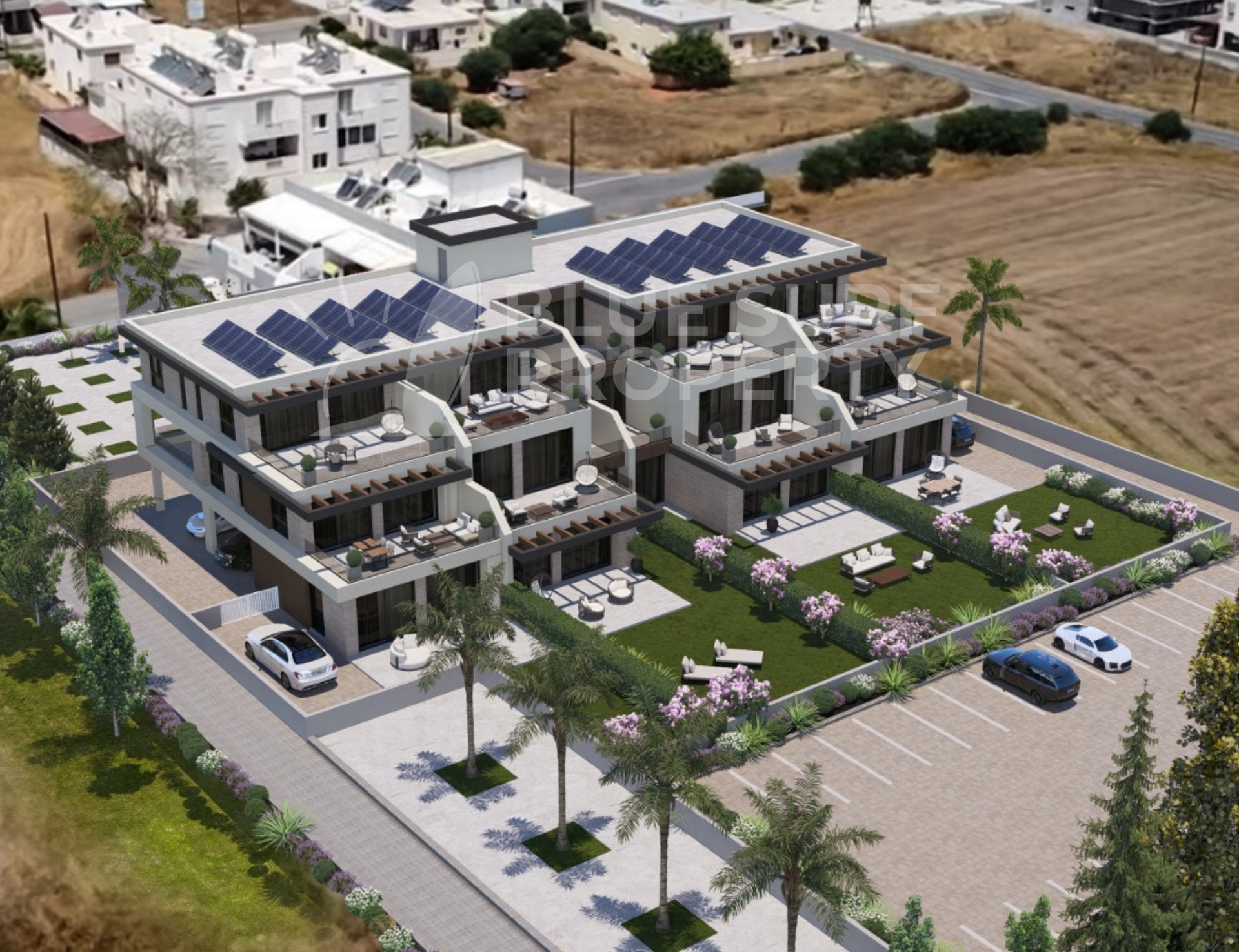 Property For Sale , Deryneia, | 2 Bedroom Apartment through Blue Surf ...