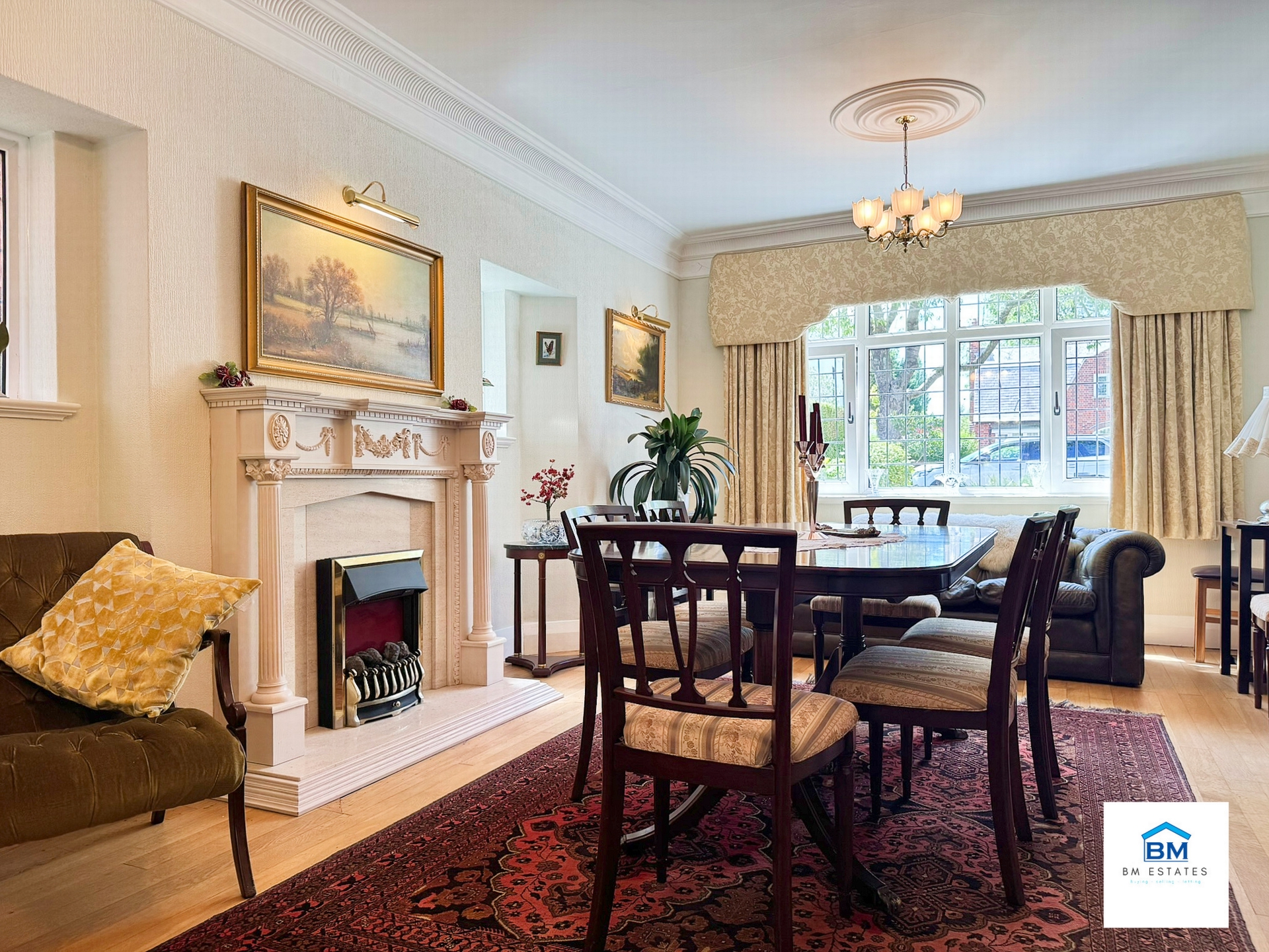 Dining room corner