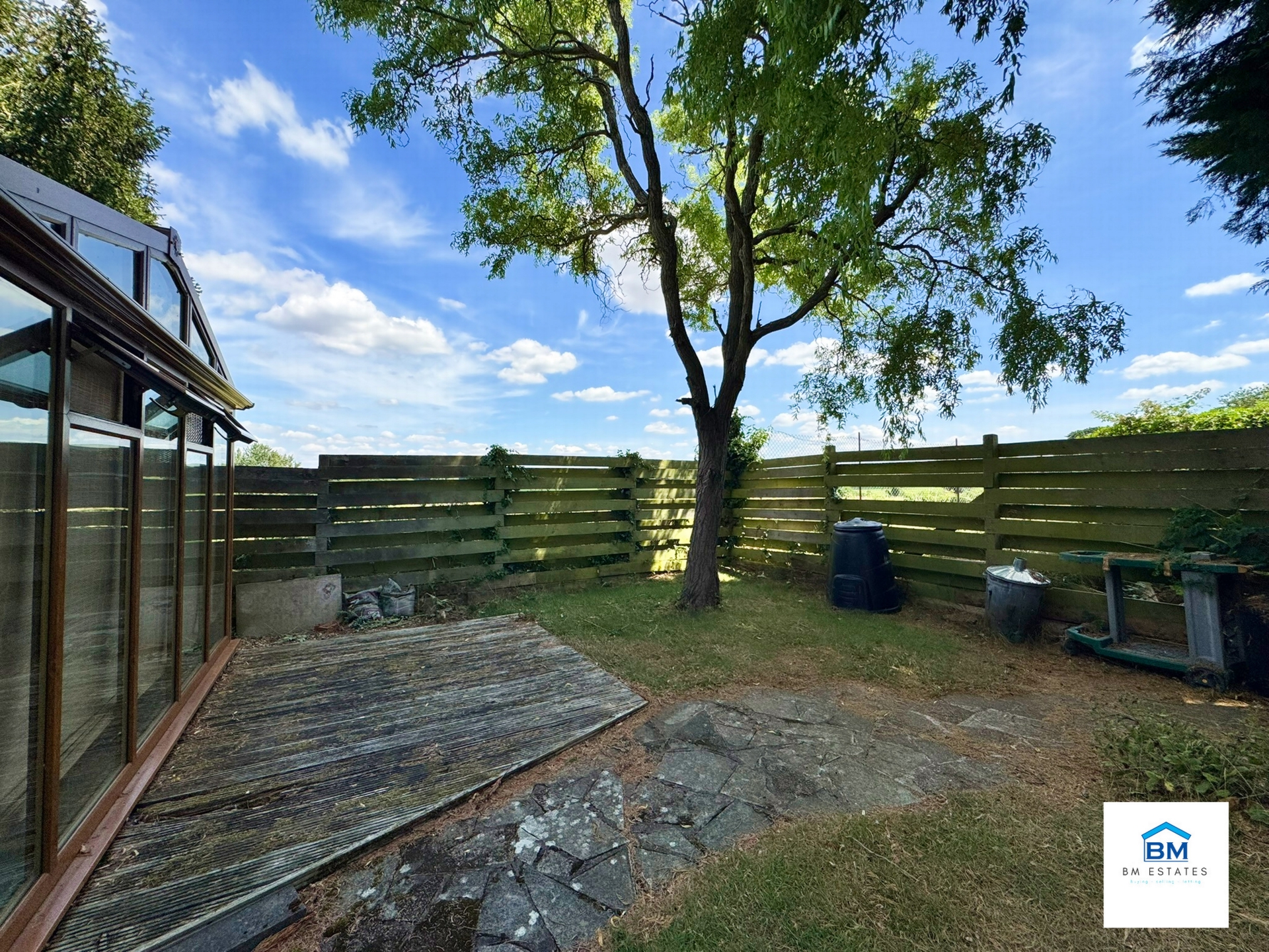Rear of garden