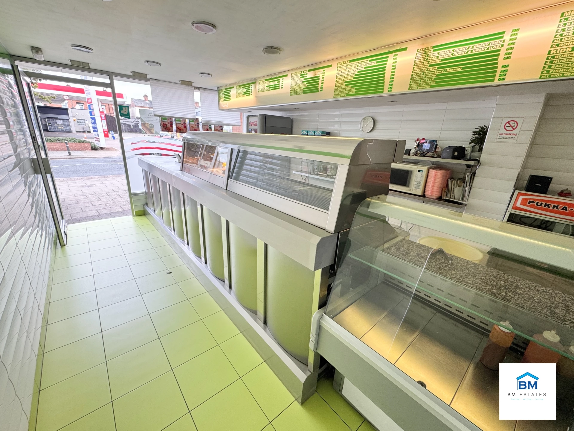 Main shop facing door