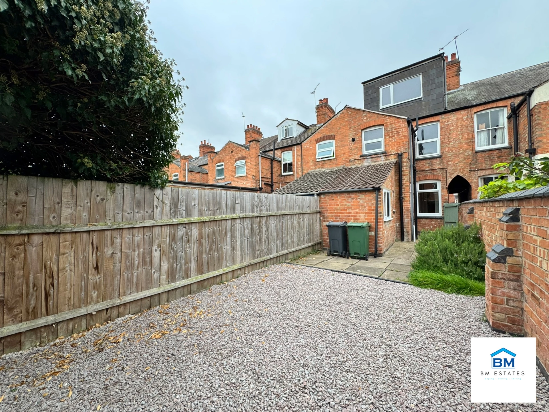 Garden towards front