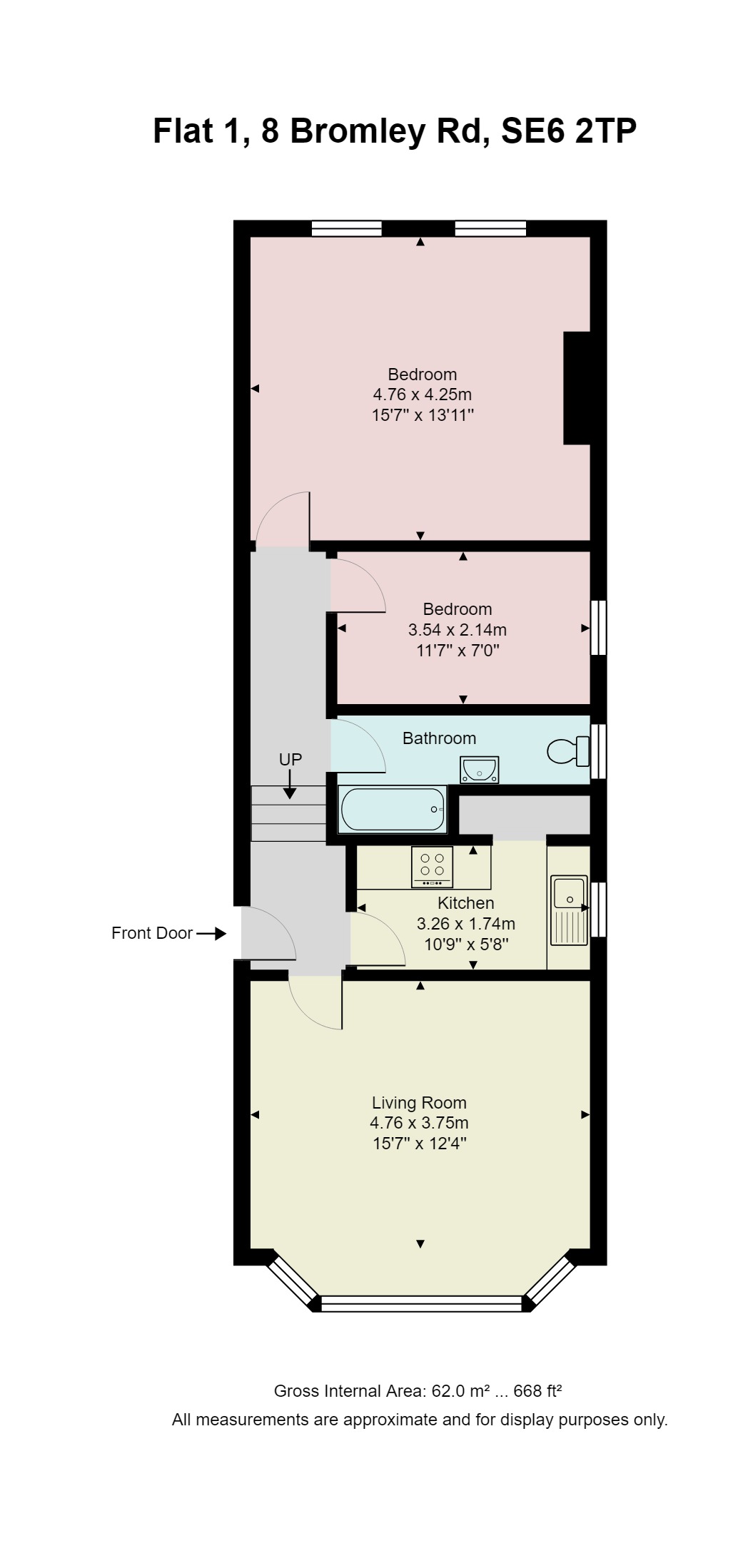 Flat 1, Floor Plan