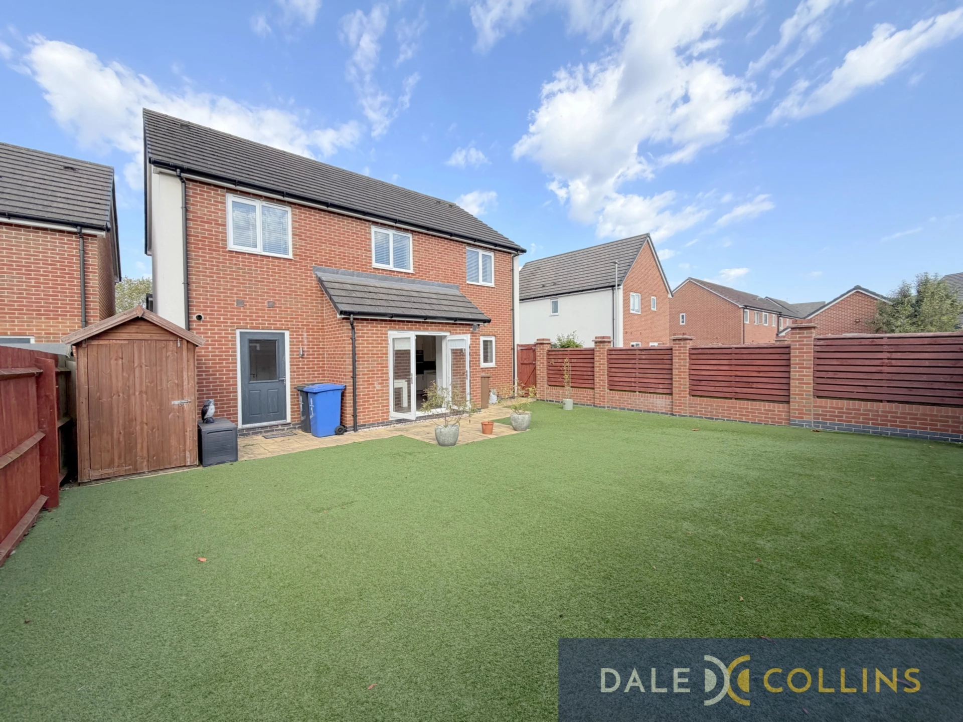 Rear Garden and house
