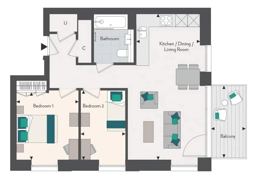 Floor Plan 1