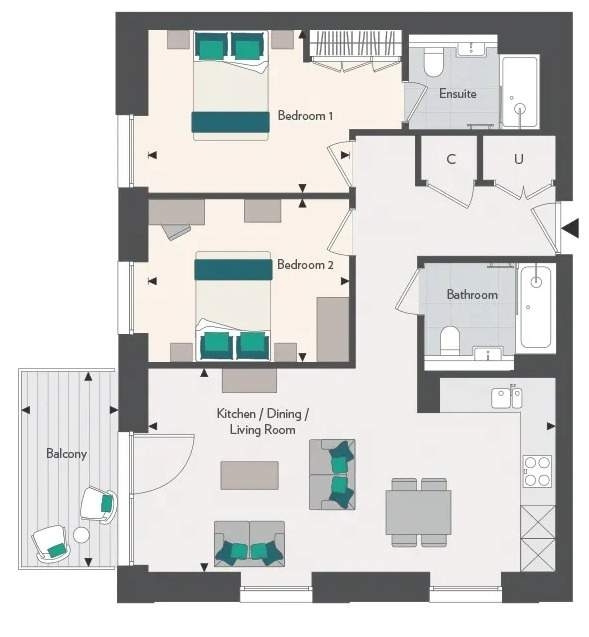 Floor Plan 1