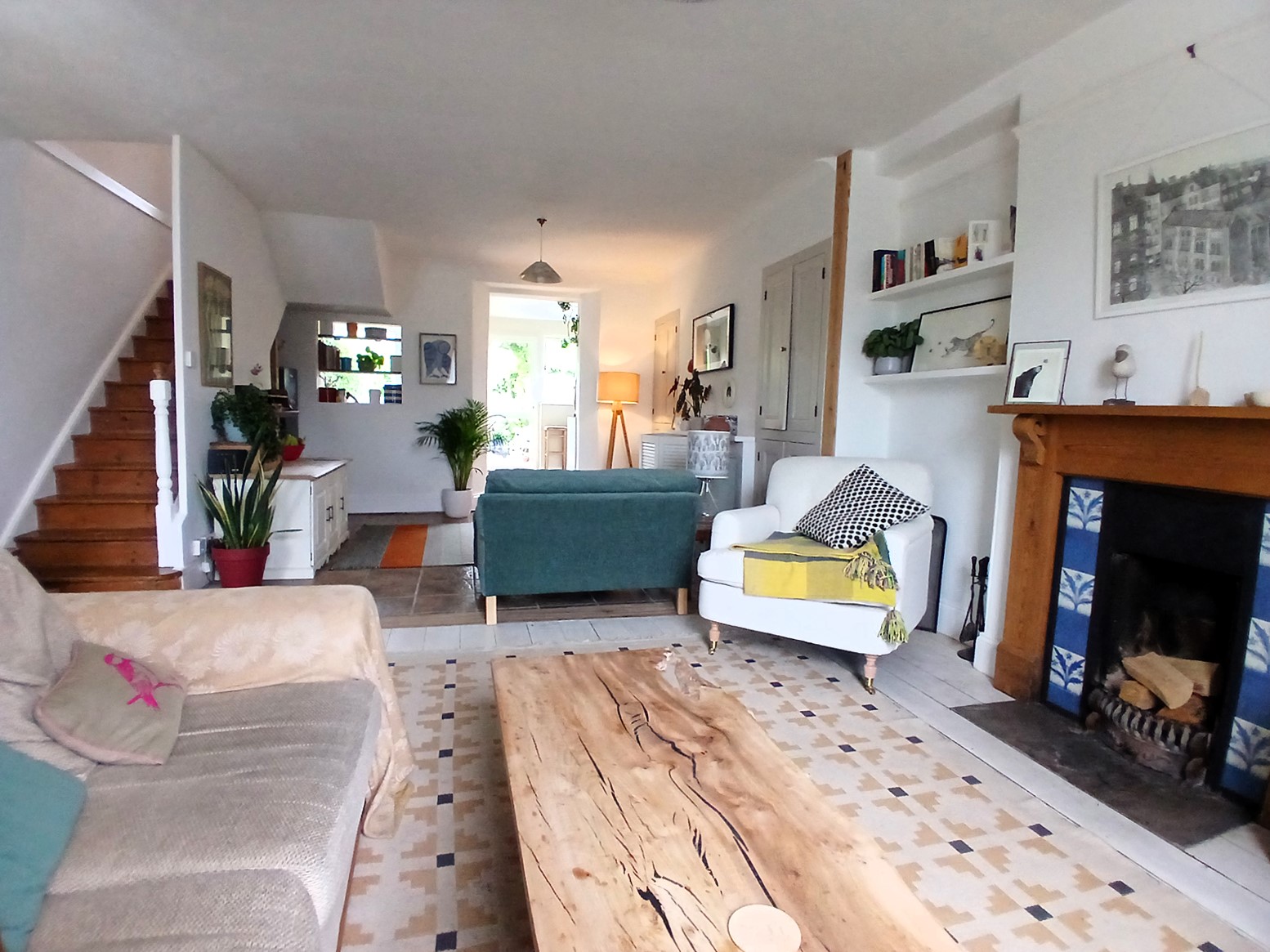 Downstairs