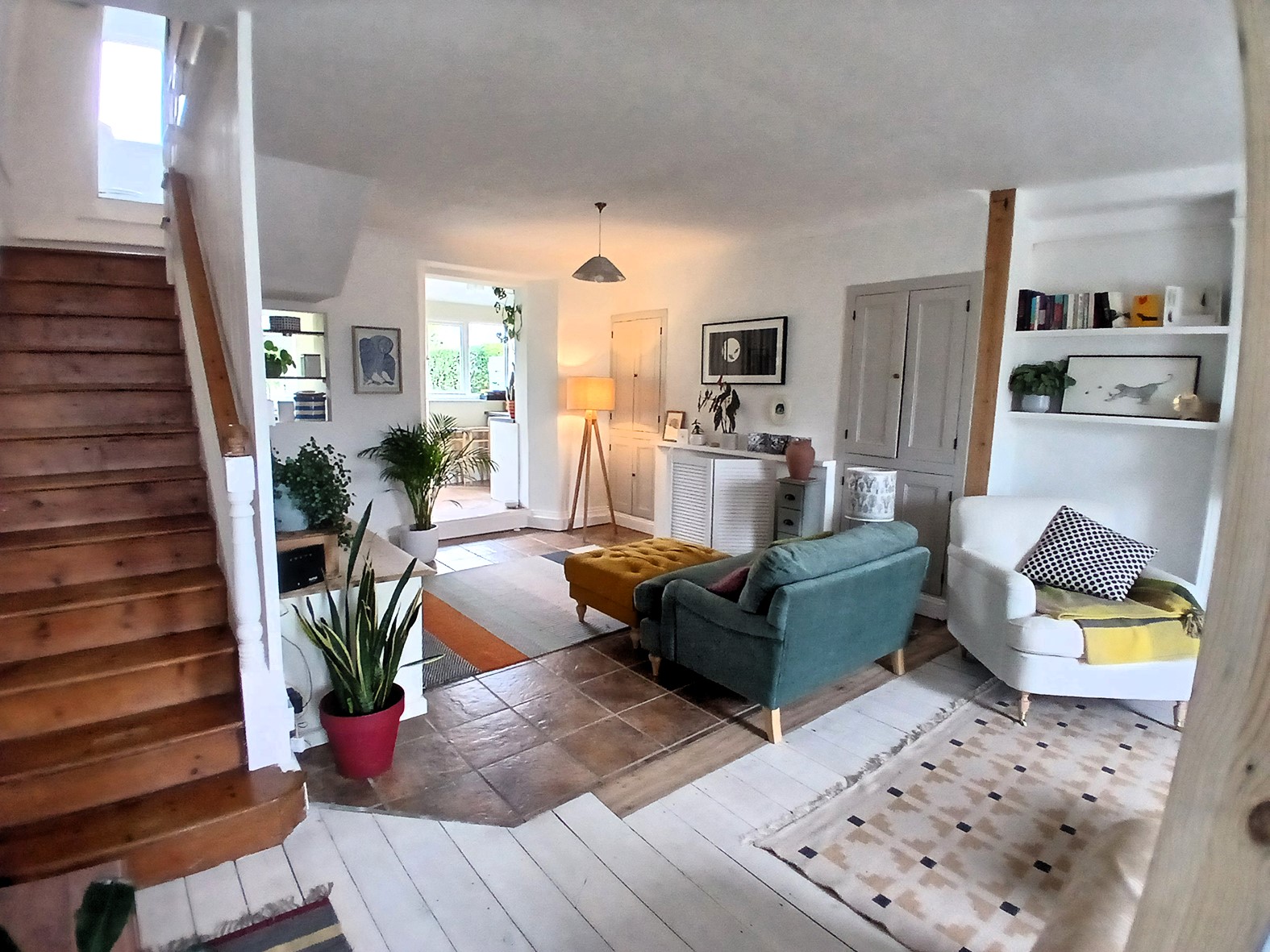 Downstairs