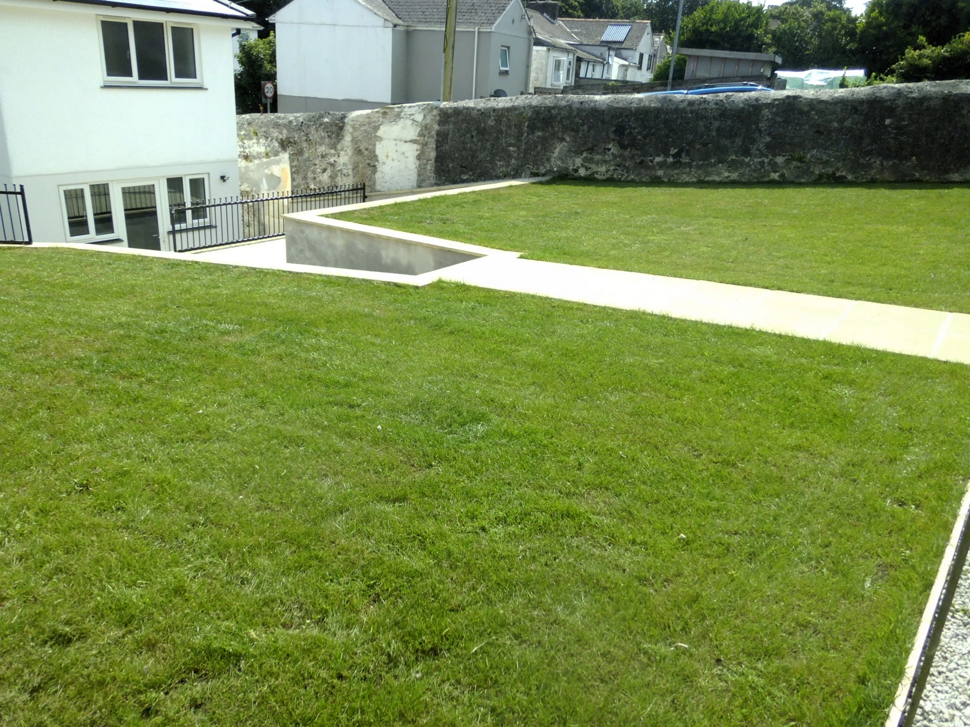 Rear garden