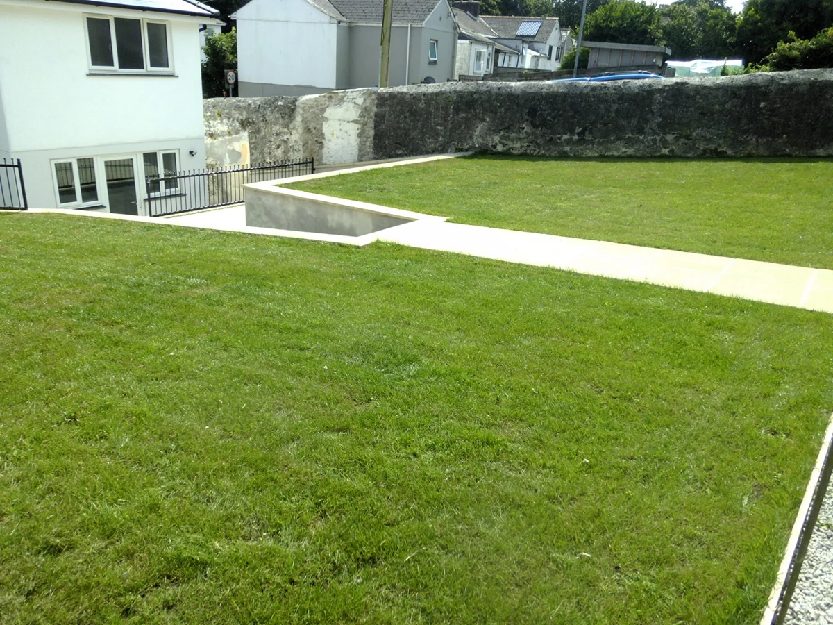 Rear garden