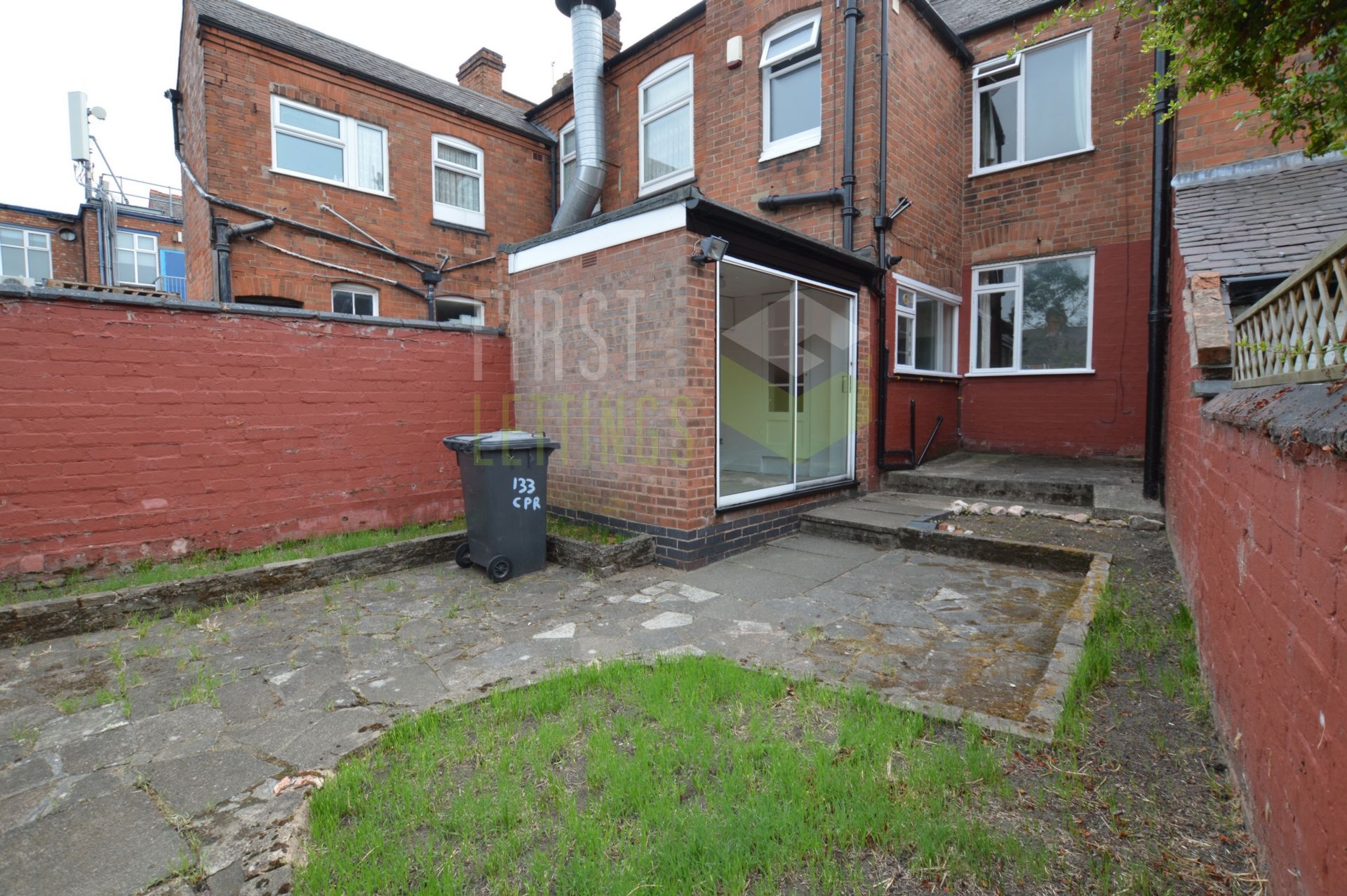 BACK PATIO DOOR ENTRANCE