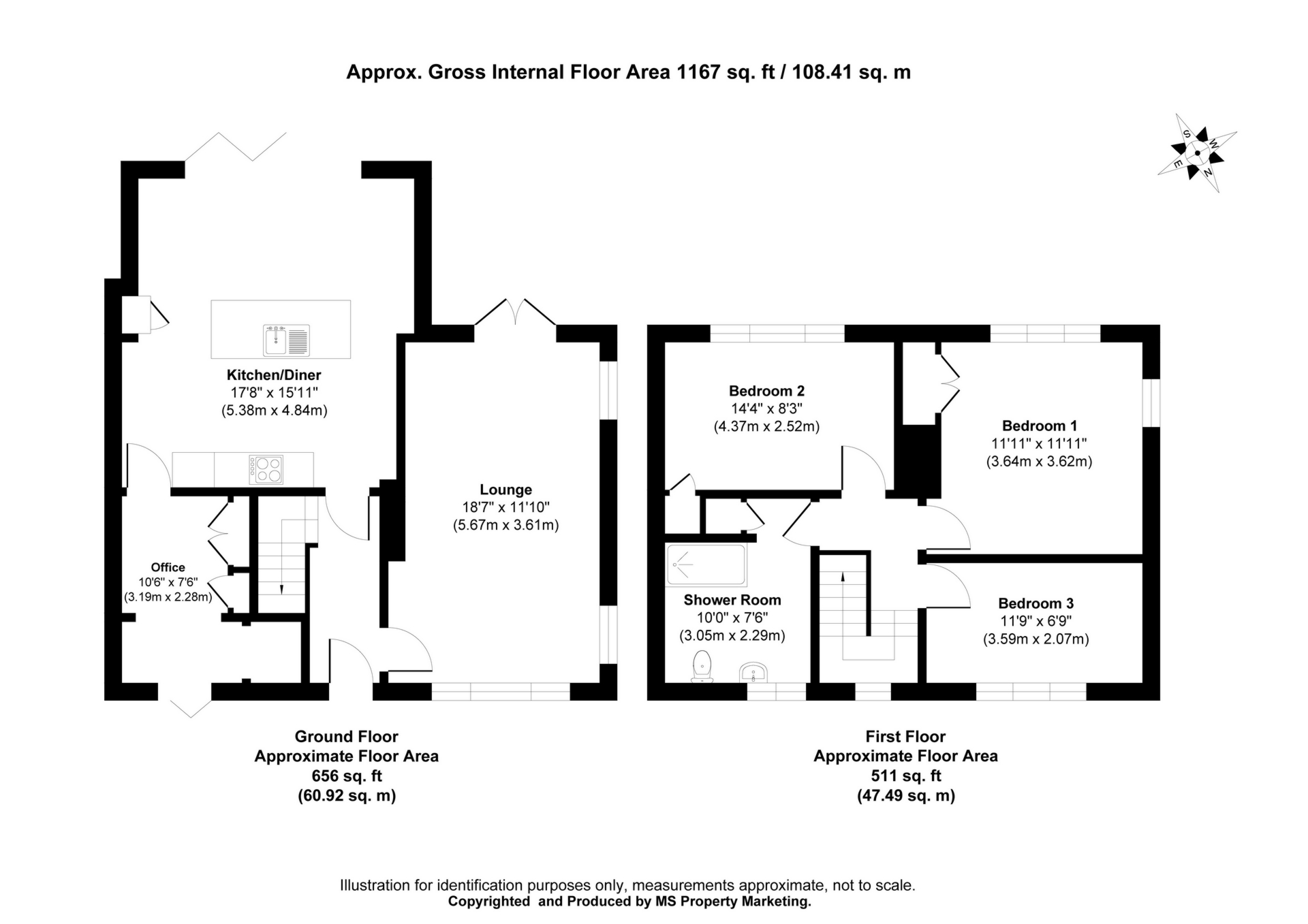 Floor Plan - 8 Sandcroft Close