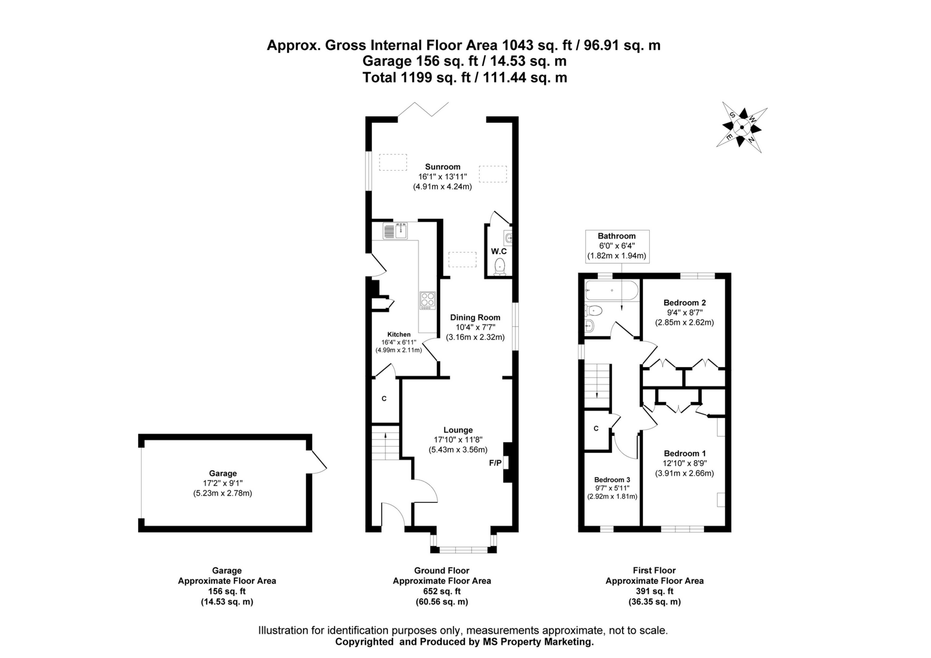 Floor Plan - Bellhouse Way, York