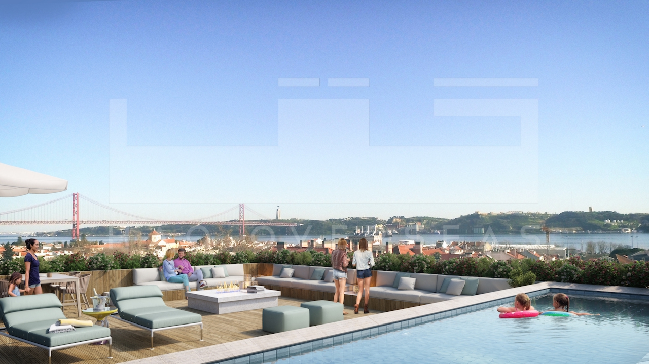Property For Sale , Lisbon, 3 Bedroom Apartment through HAQ Overseas Ltd