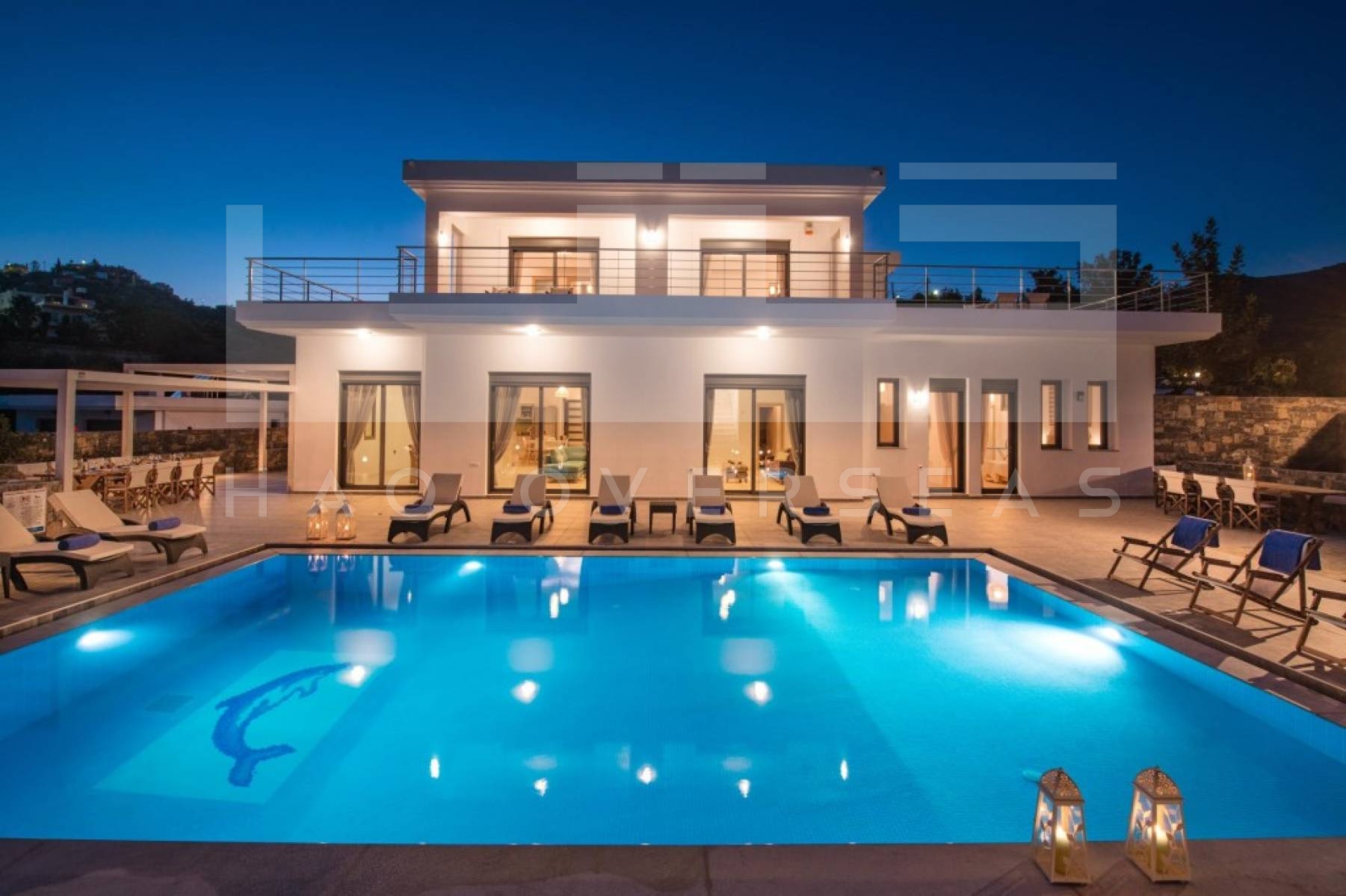 Property For Sale , Crete, 5 Bedroom Villa through HAQ Overseas Ltd