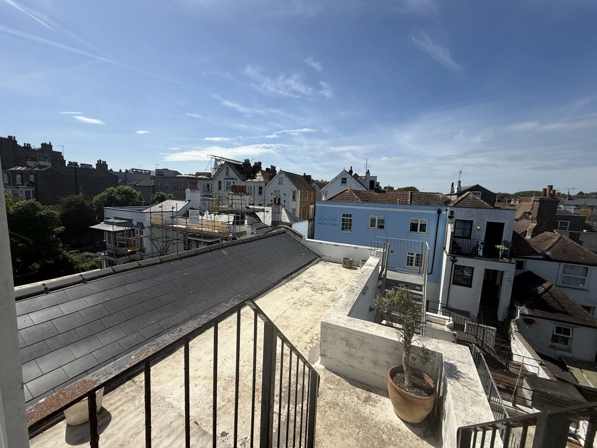 Private roof terrace