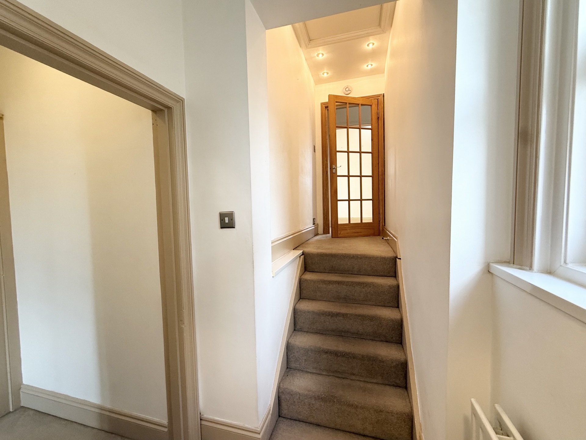 Stairs from WC & Bedroom