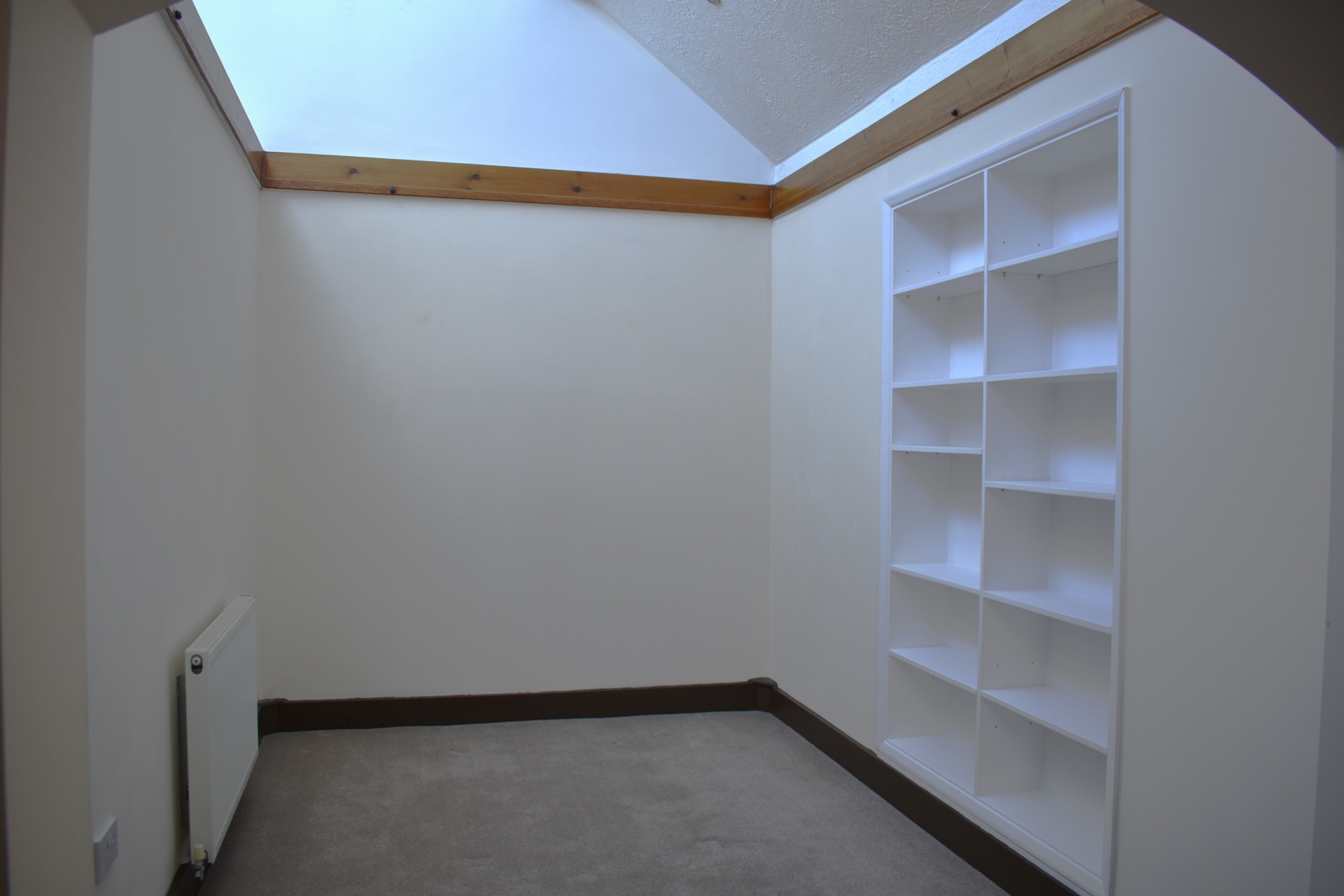 DINING ROOM WITH LARGE SKYLIGHTS