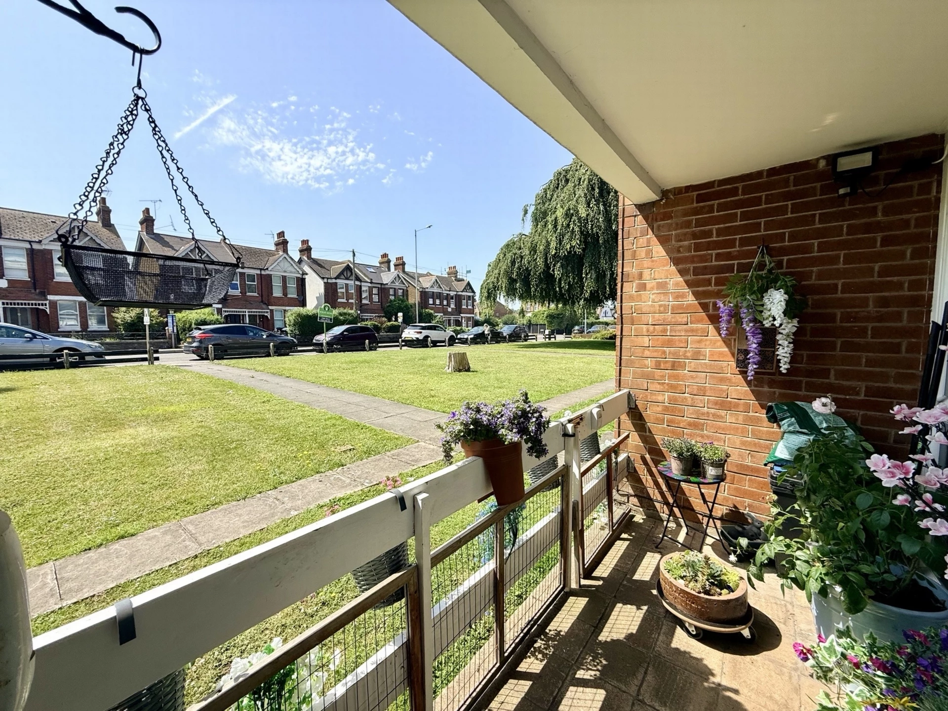 Ground Level Balcony