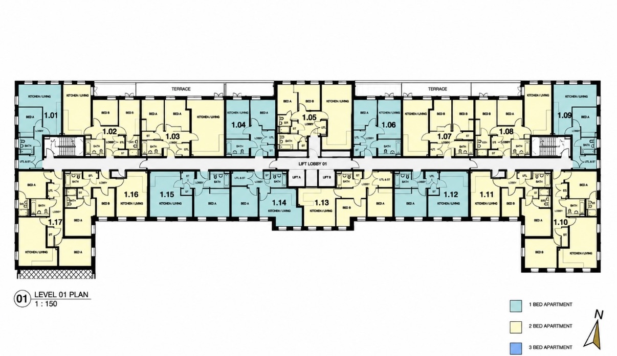 Unit 1.10 First Floor Level Plan