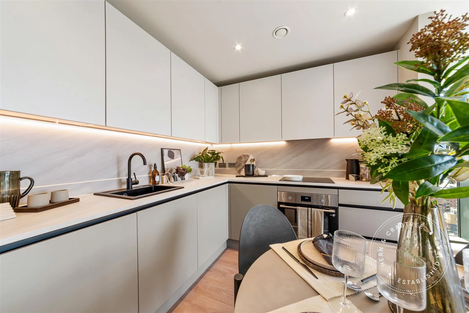 Kitchen and Dining Area