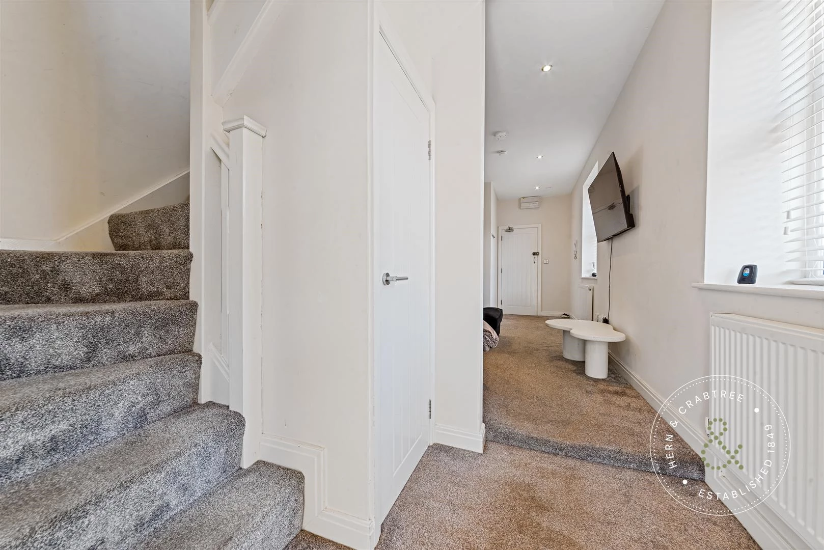 Stairs and landing