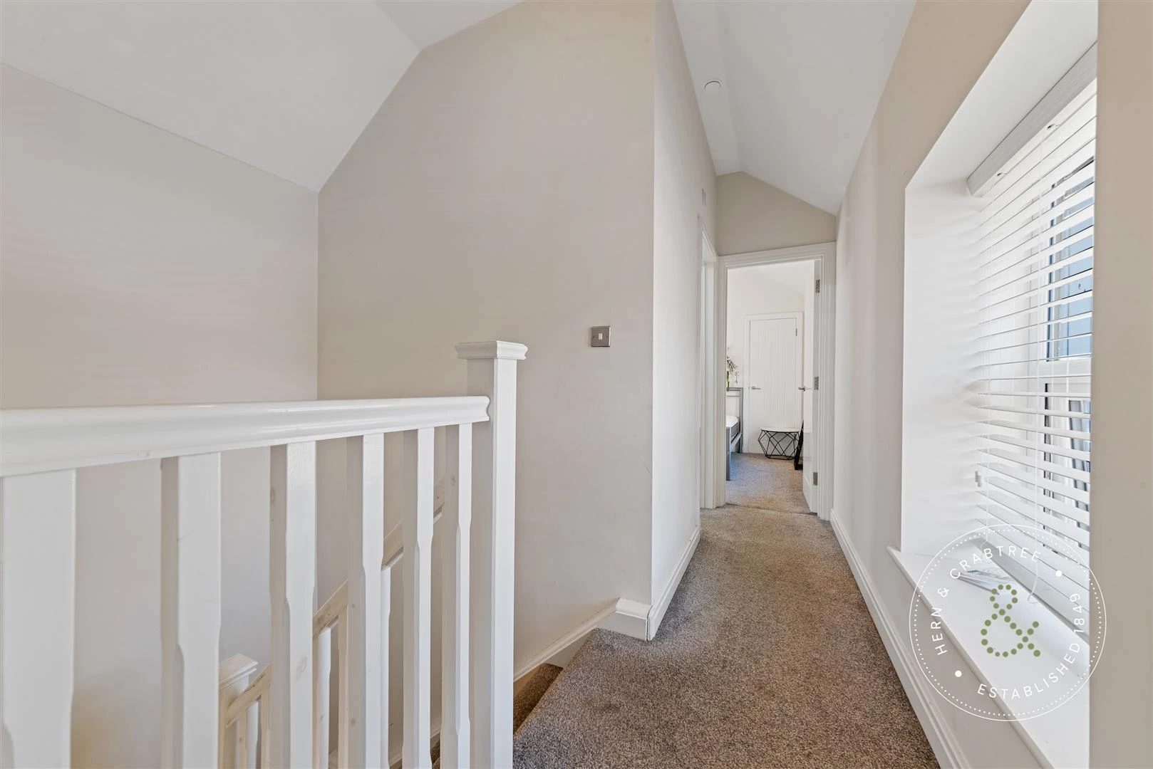 Stairs and landing