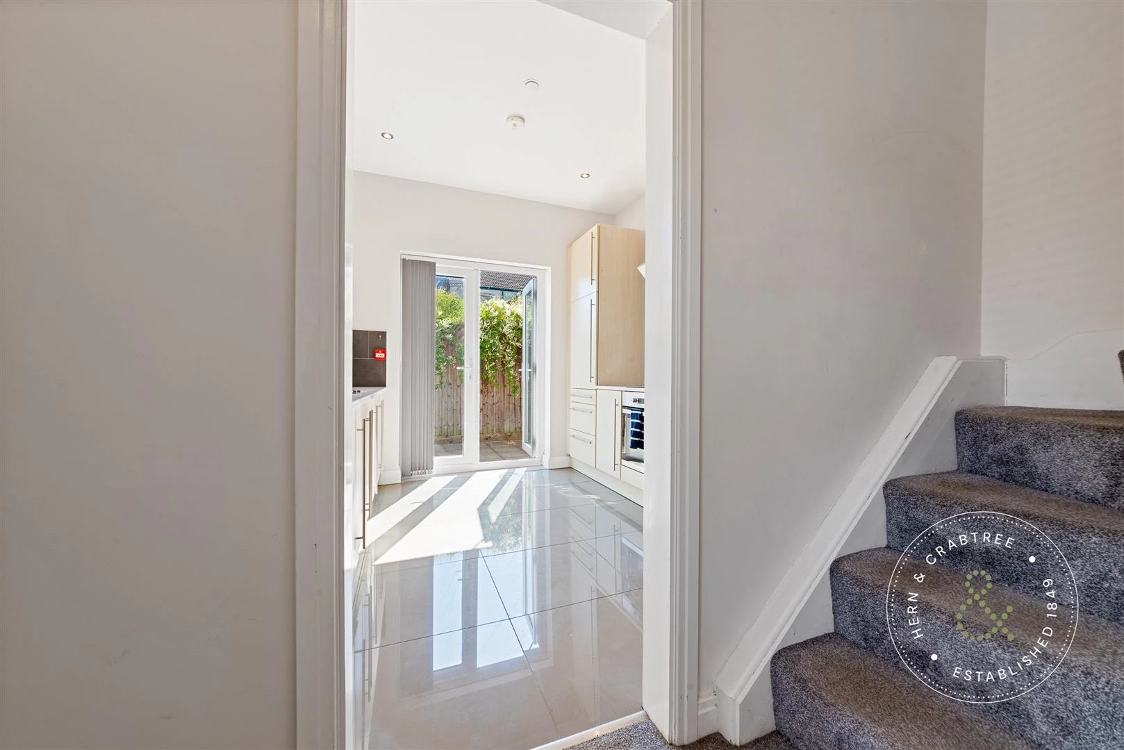 Stairs and landing