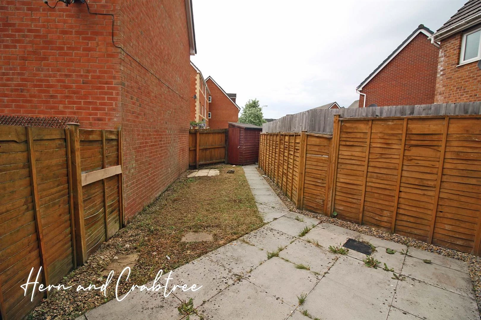 Rear garden