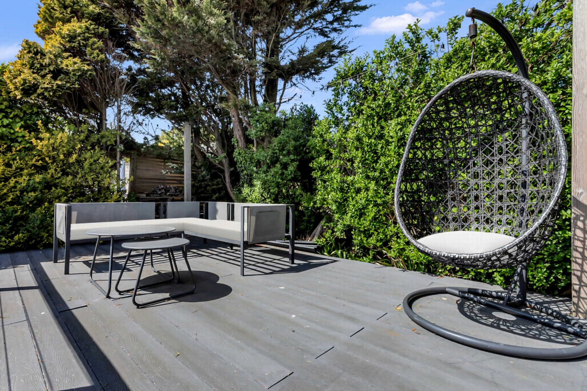Elevated terrace