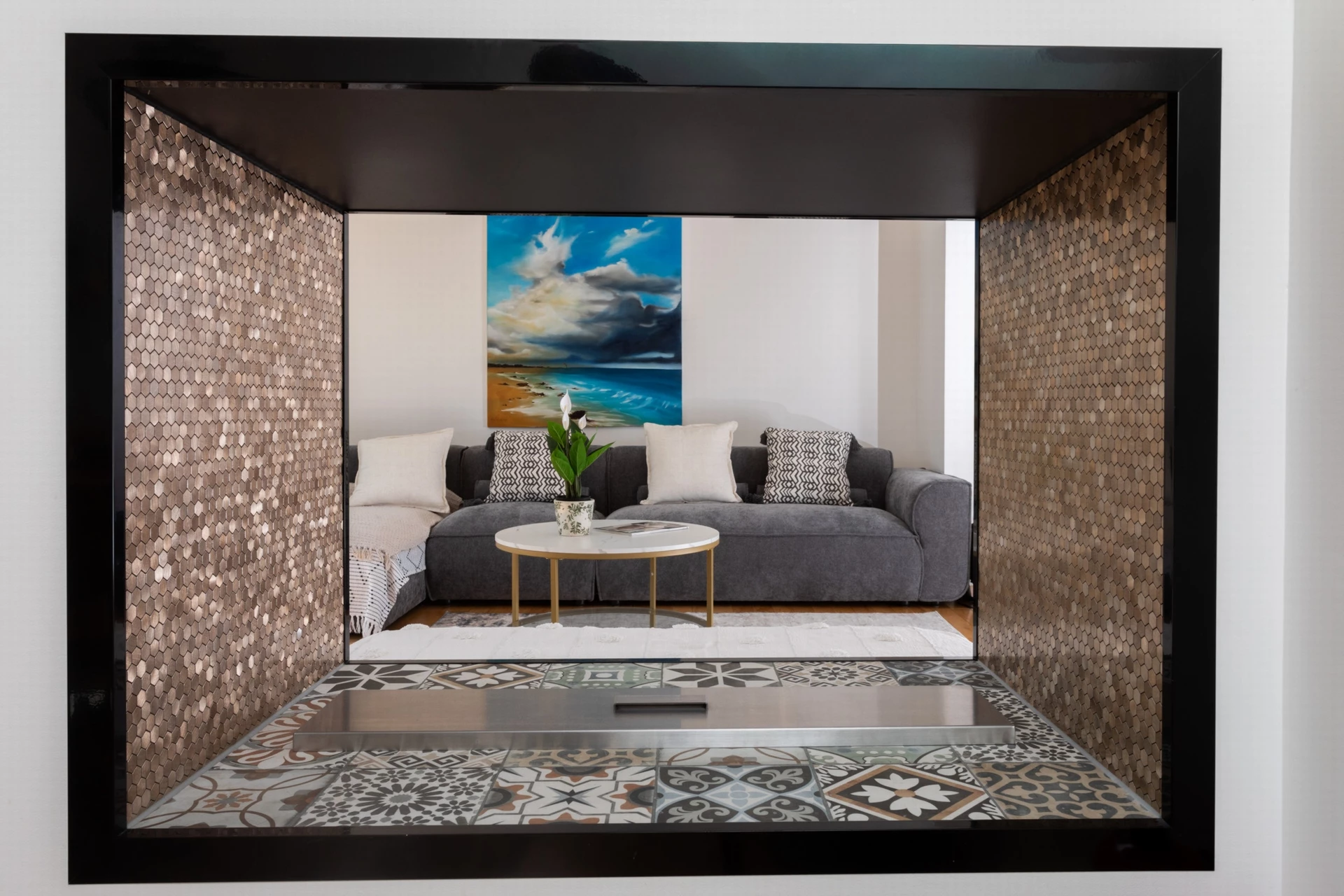 Bioethinal fireplace