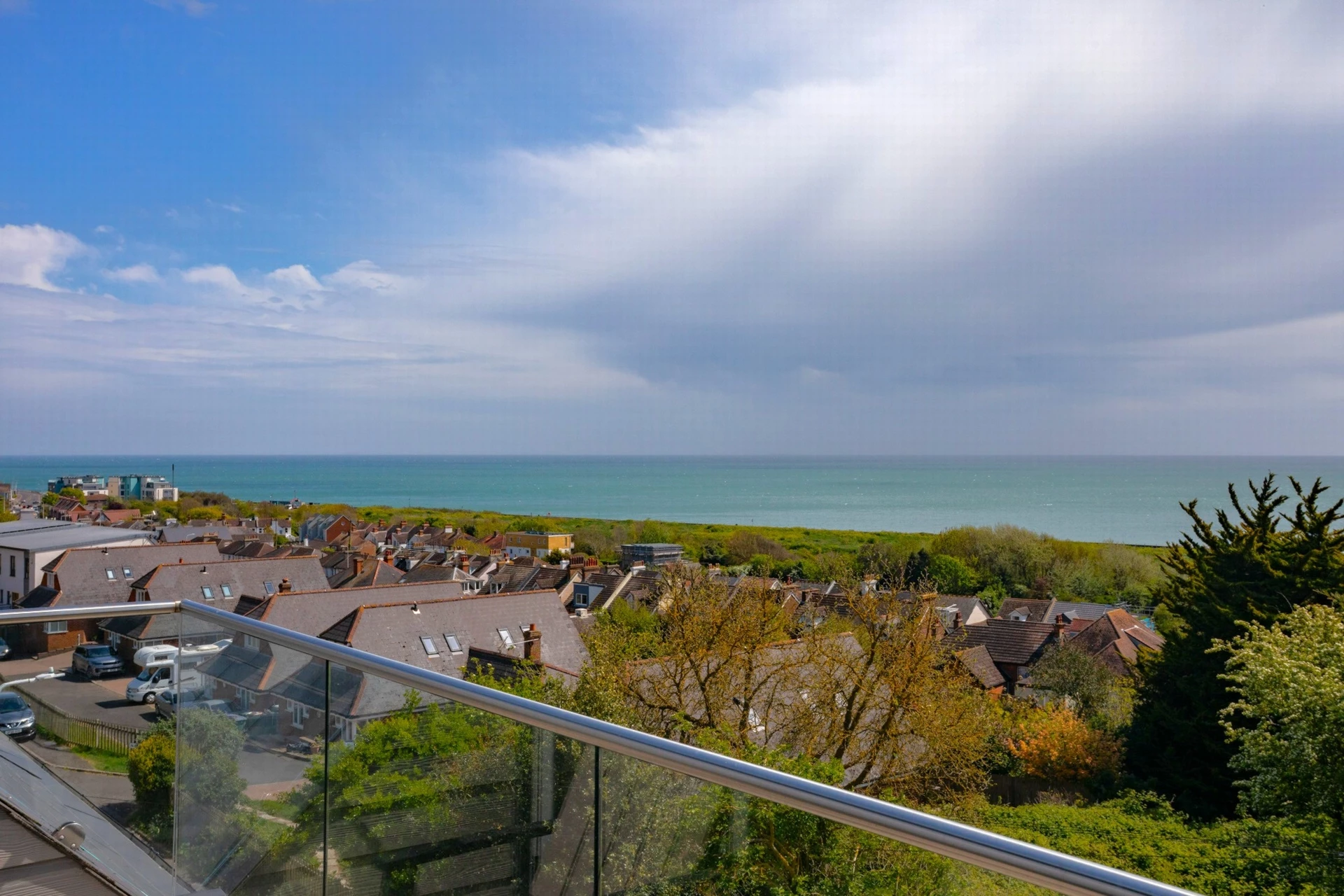 View from roof terrace