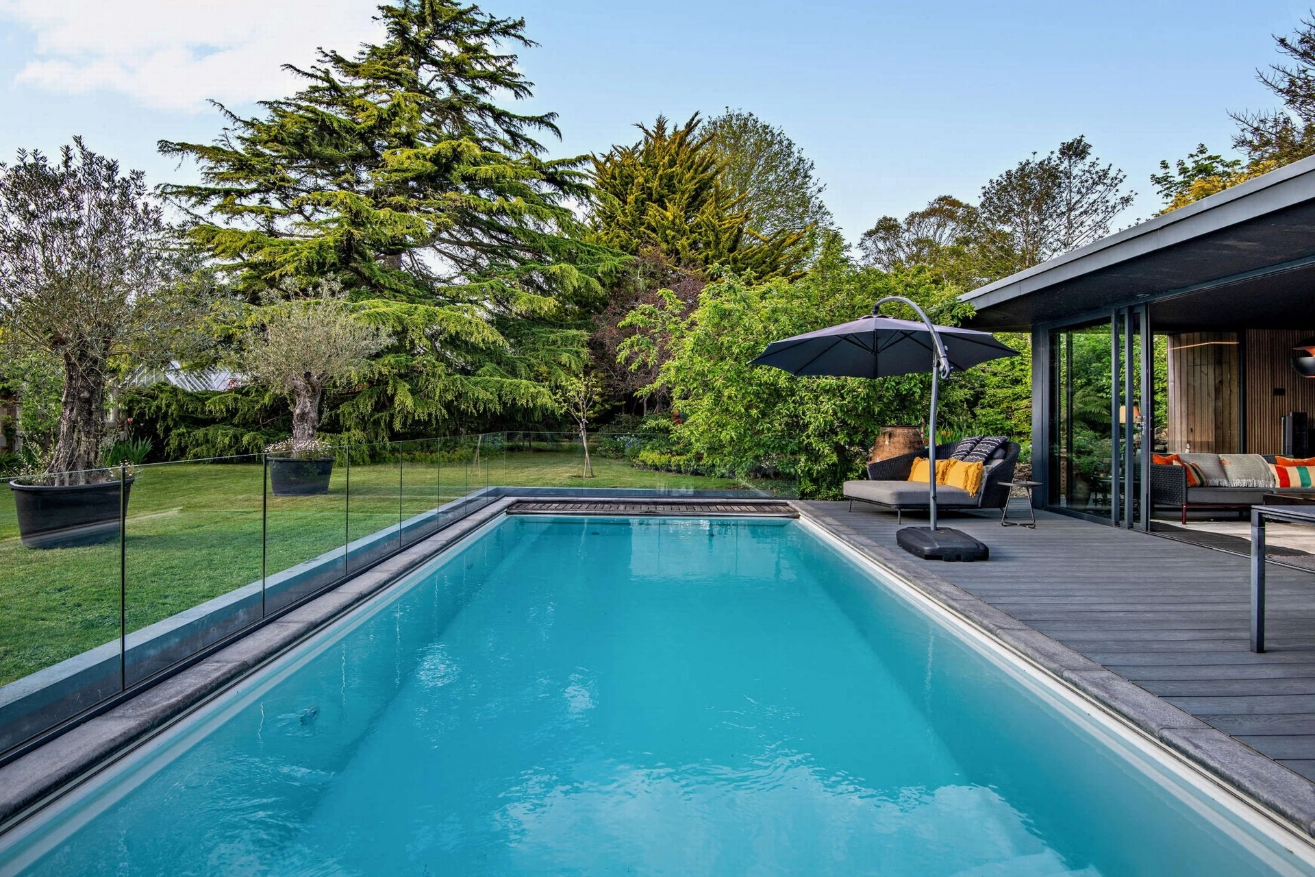 Heated pool