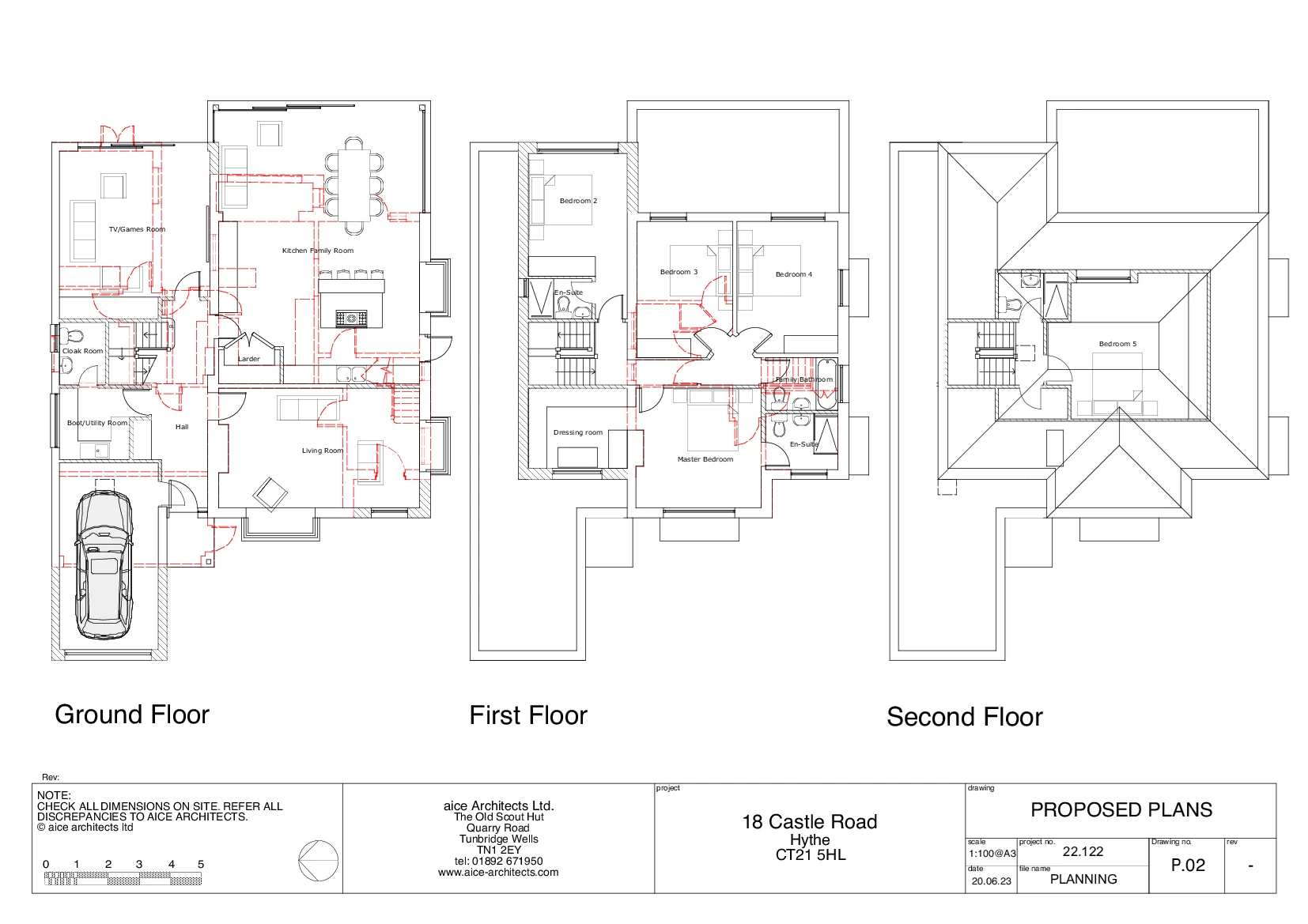 Flooplan of proposed