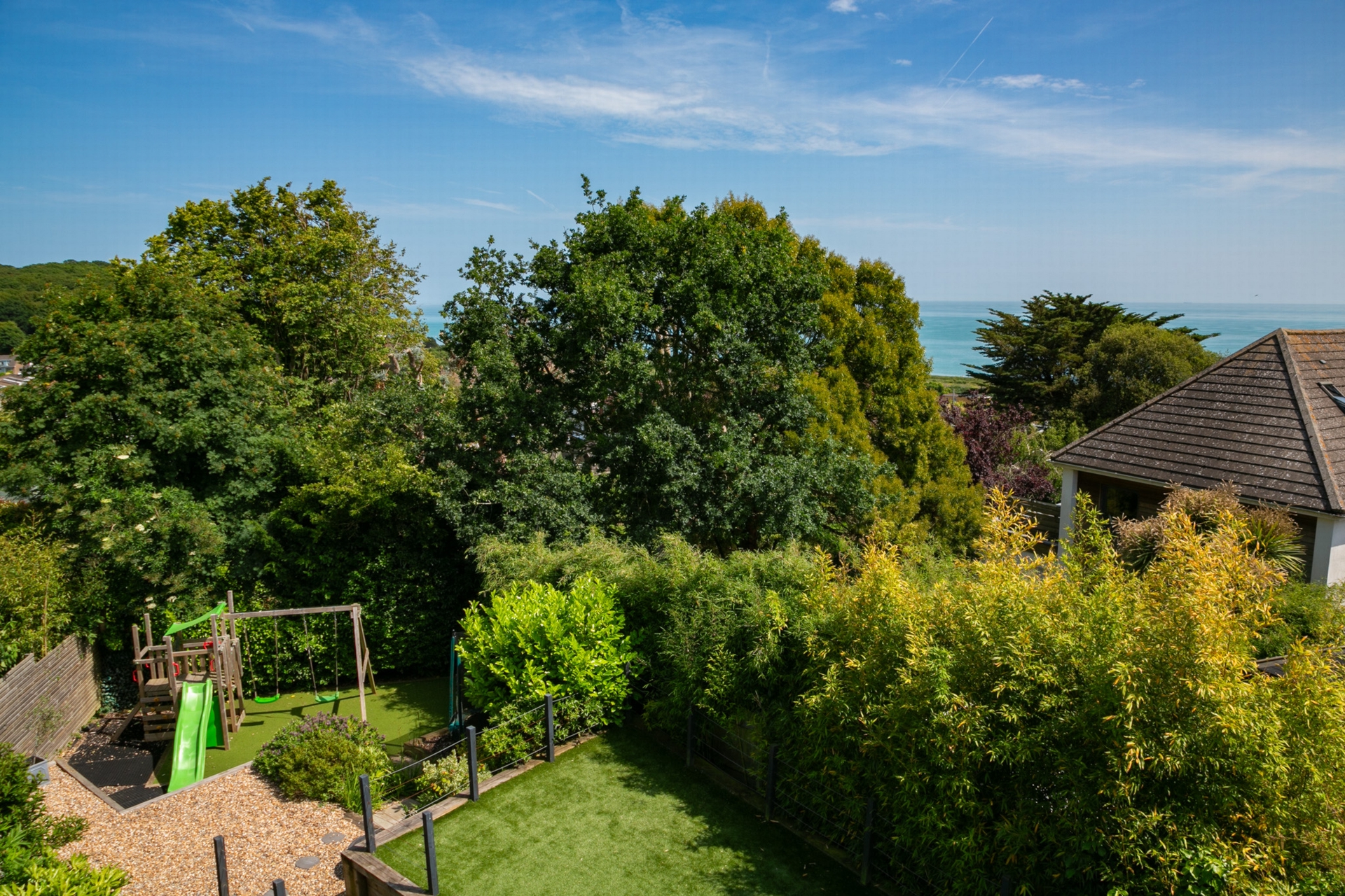 Garden & view