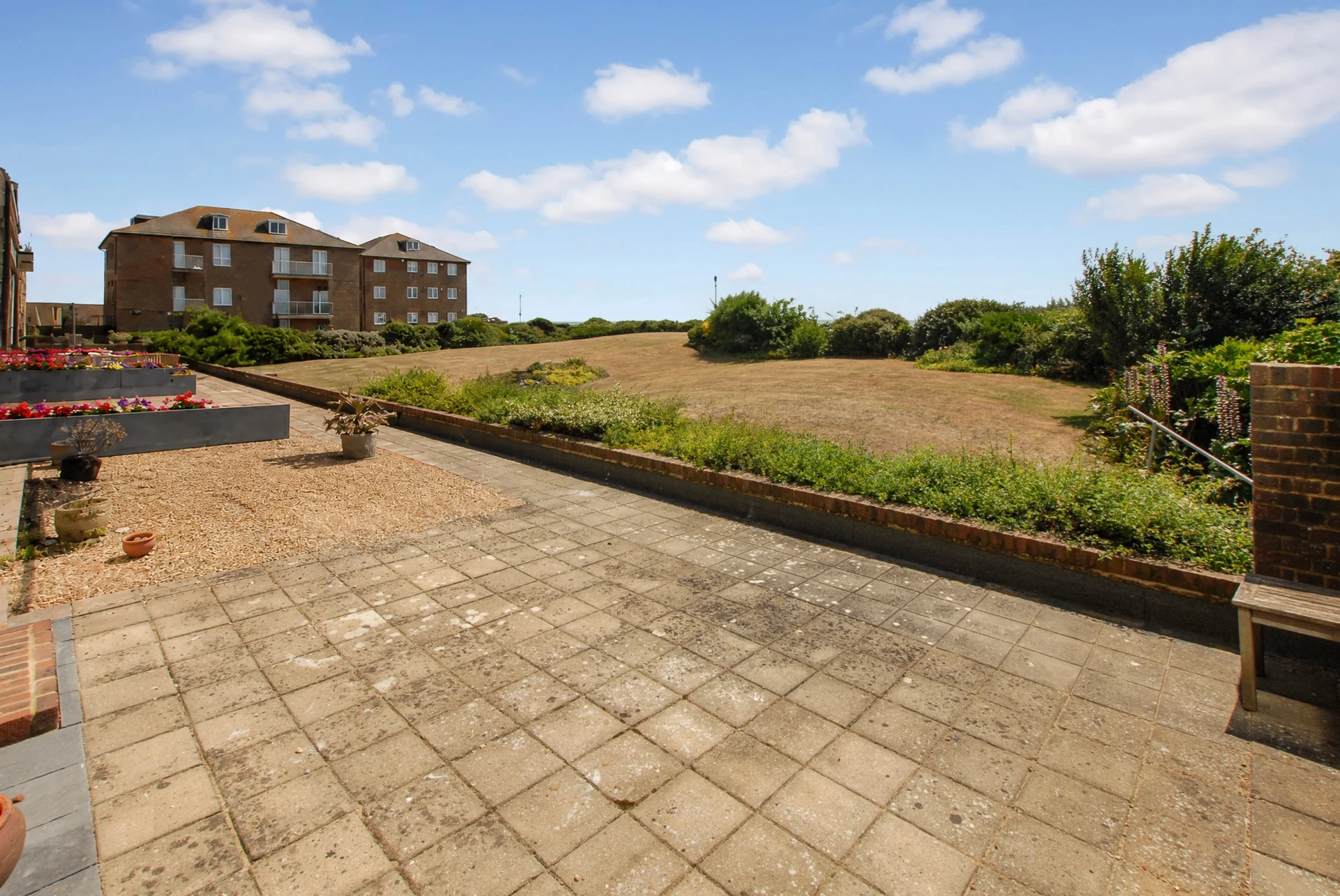 The private terrace