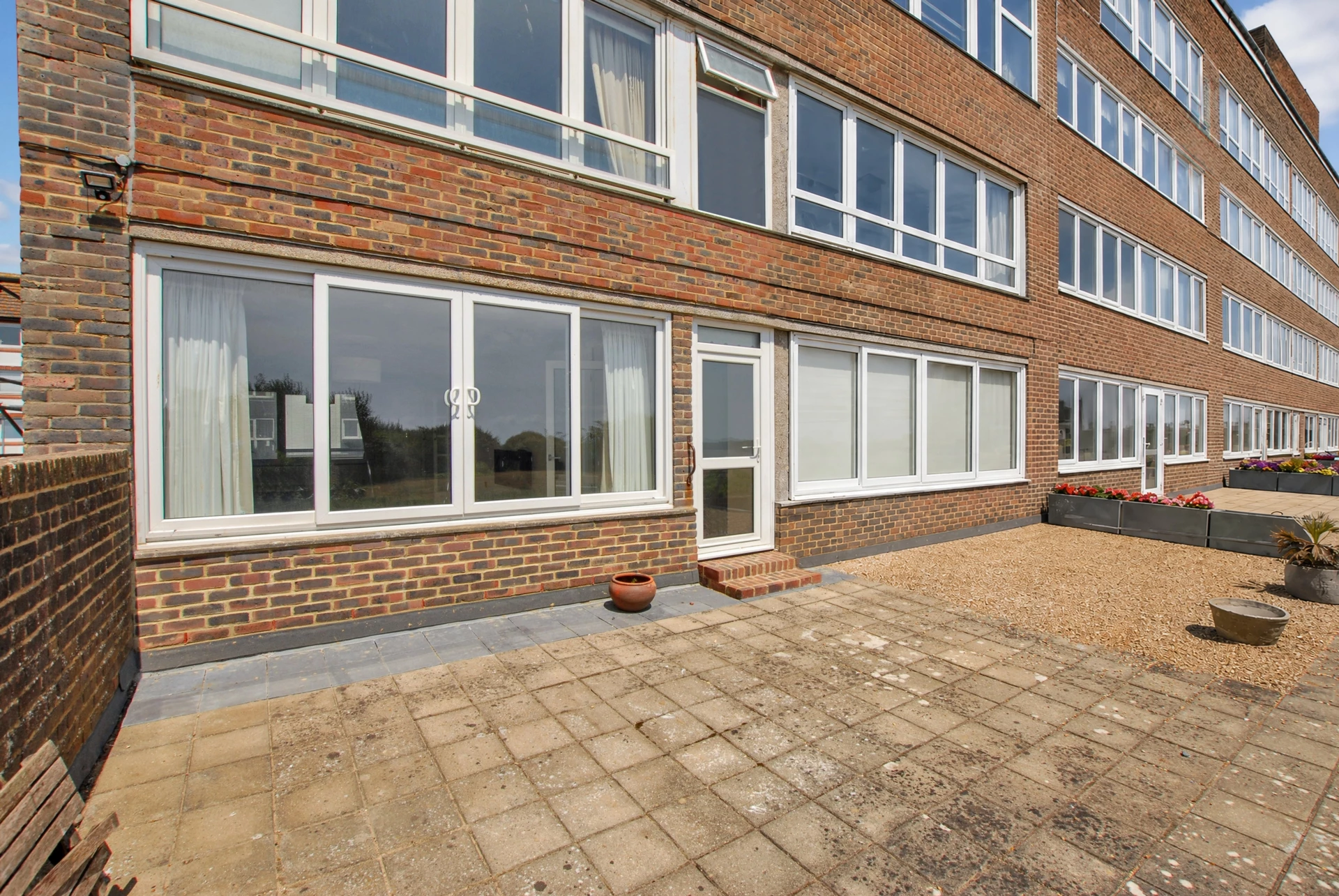 The terrace