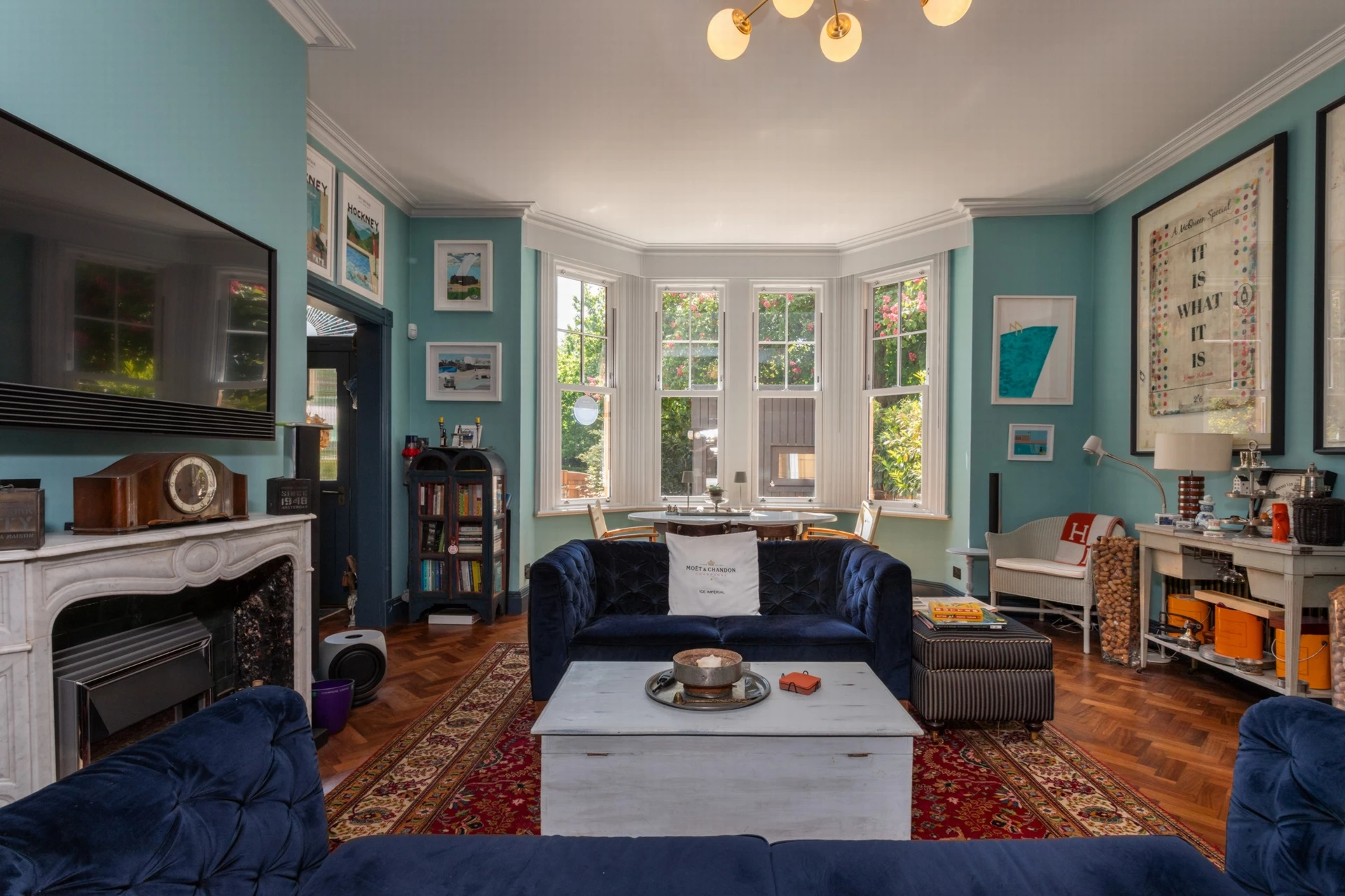 Open plan living space