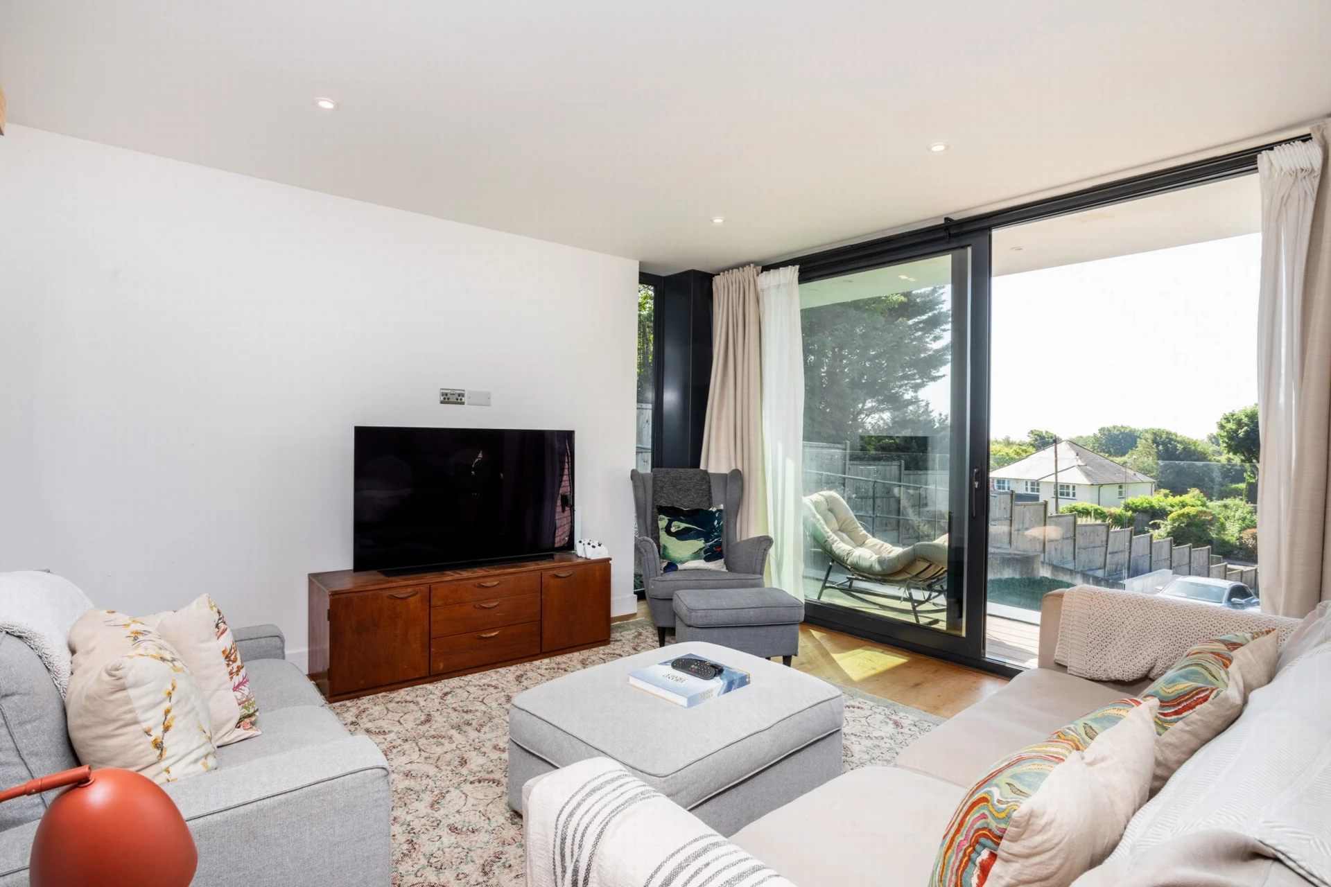 Open plan living space