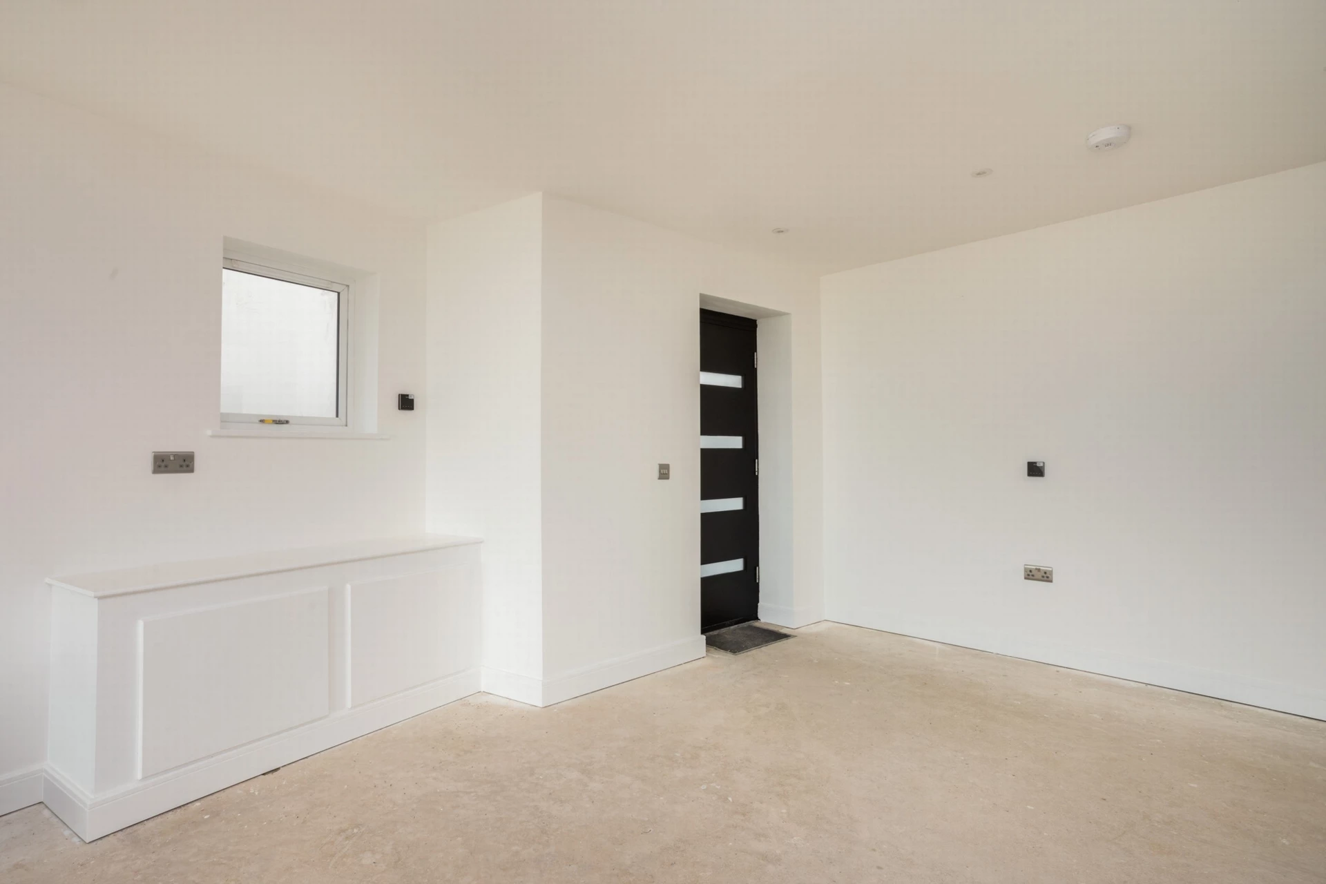 Open plan living space