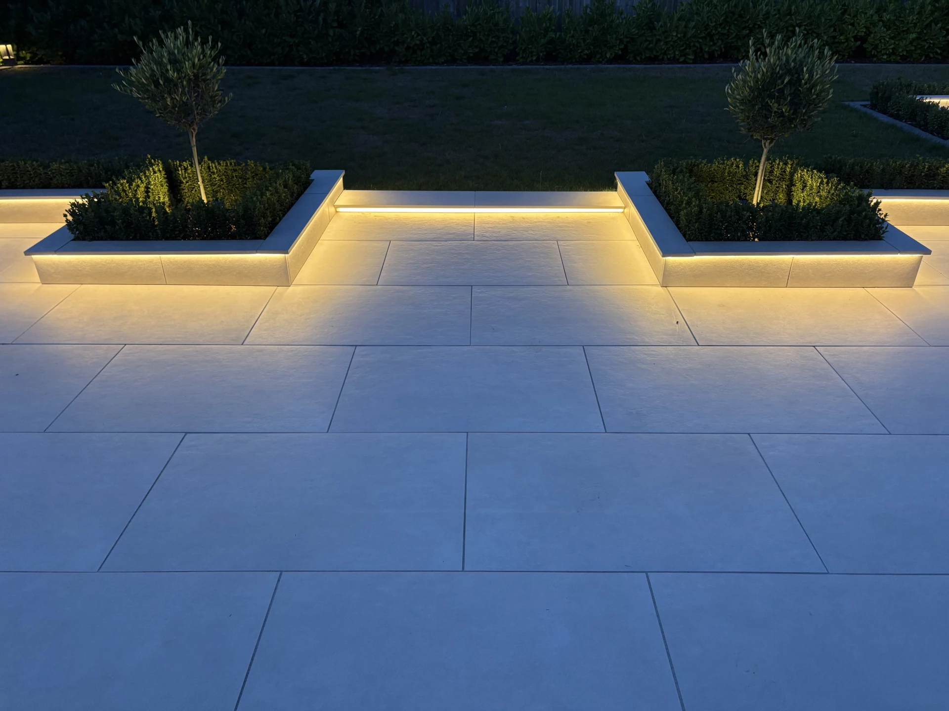 Rear garden