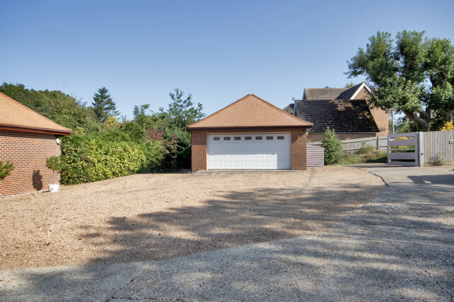 Double garage