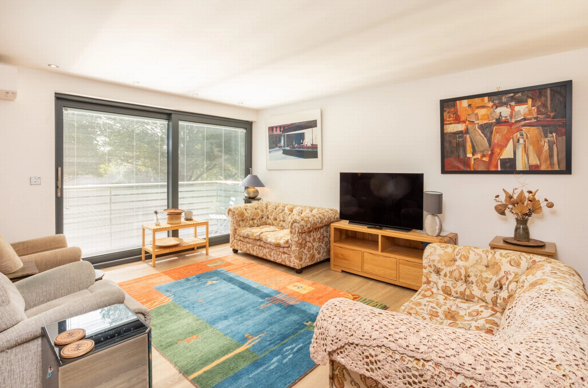 Open plan living space