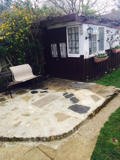 Rear garden