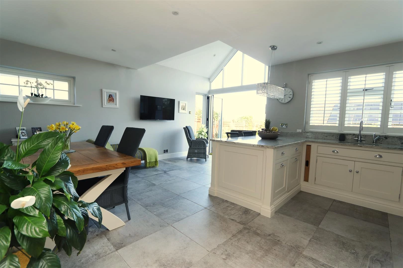 KITCHEN/BREAKFAST/FAMILY ROOM