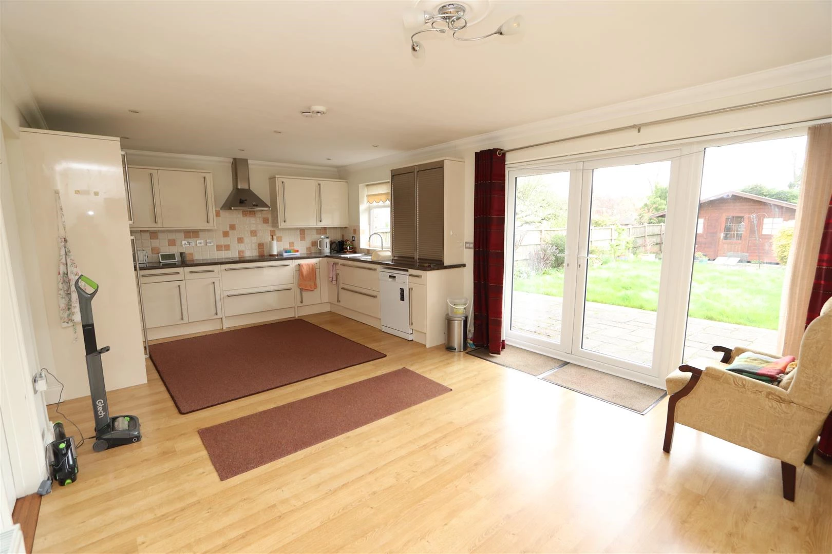 Kitchen/Dining/Living Area