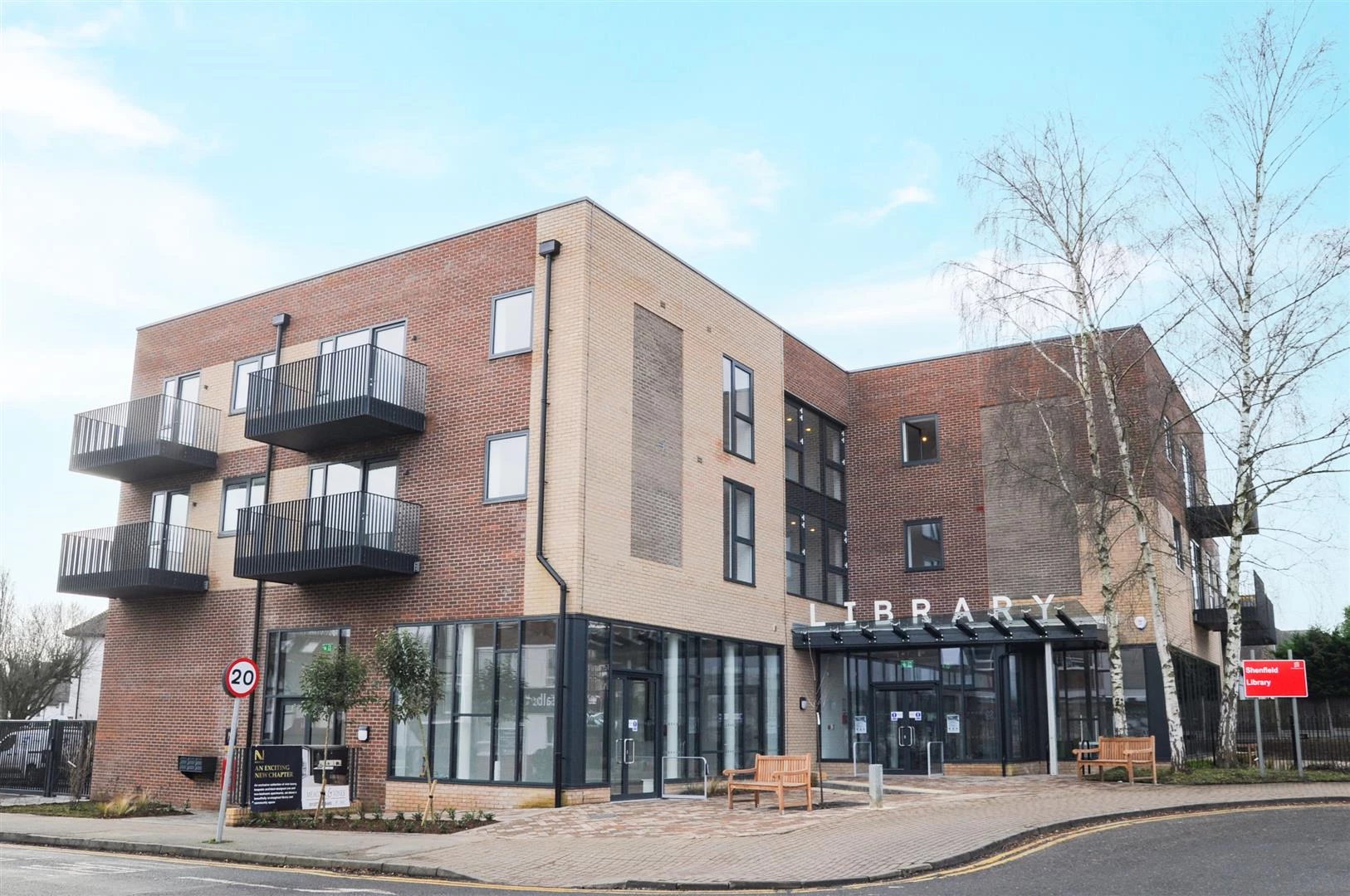 Shenfield Library Development, 63 Hutton Road Shenfield Brentwood CM15