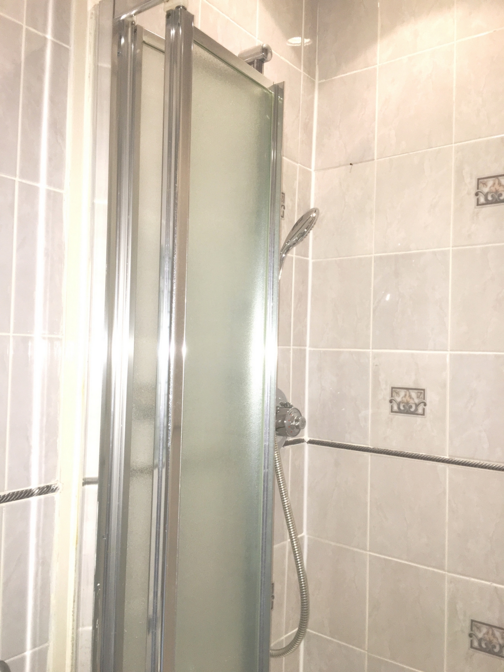 Downstairs shower