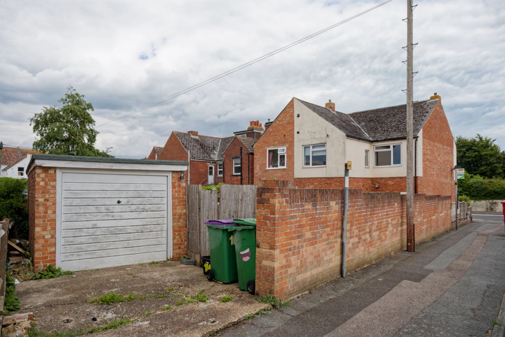 Garage and Driveway