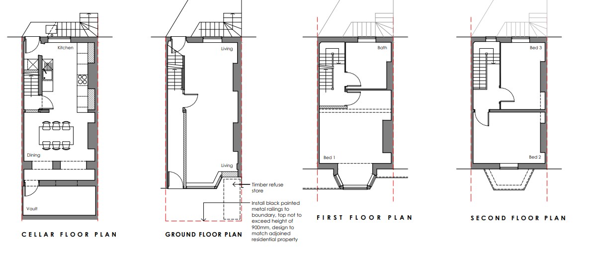 Property For Sale Tower Hamlets Road, Dover, CT17 3 Bedroom House