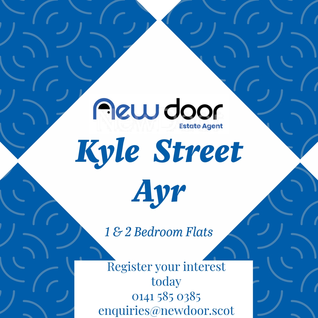 Property For Sale Kyle Street, Ayr, KA7 1 Bedroom Flat through New Door